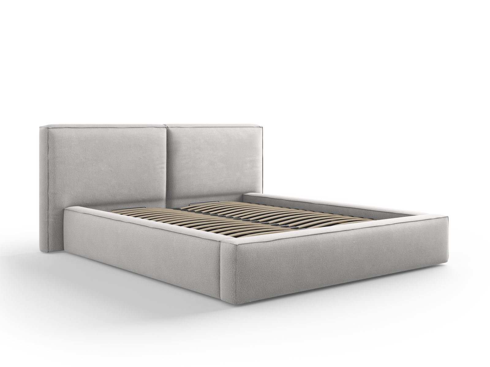 Storage Bed With Double Headboard, "Jodie", 214x228x108