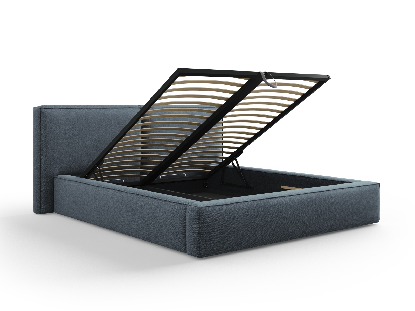 Storage Bed With Double Headboard, "Jodie", 214x228x108