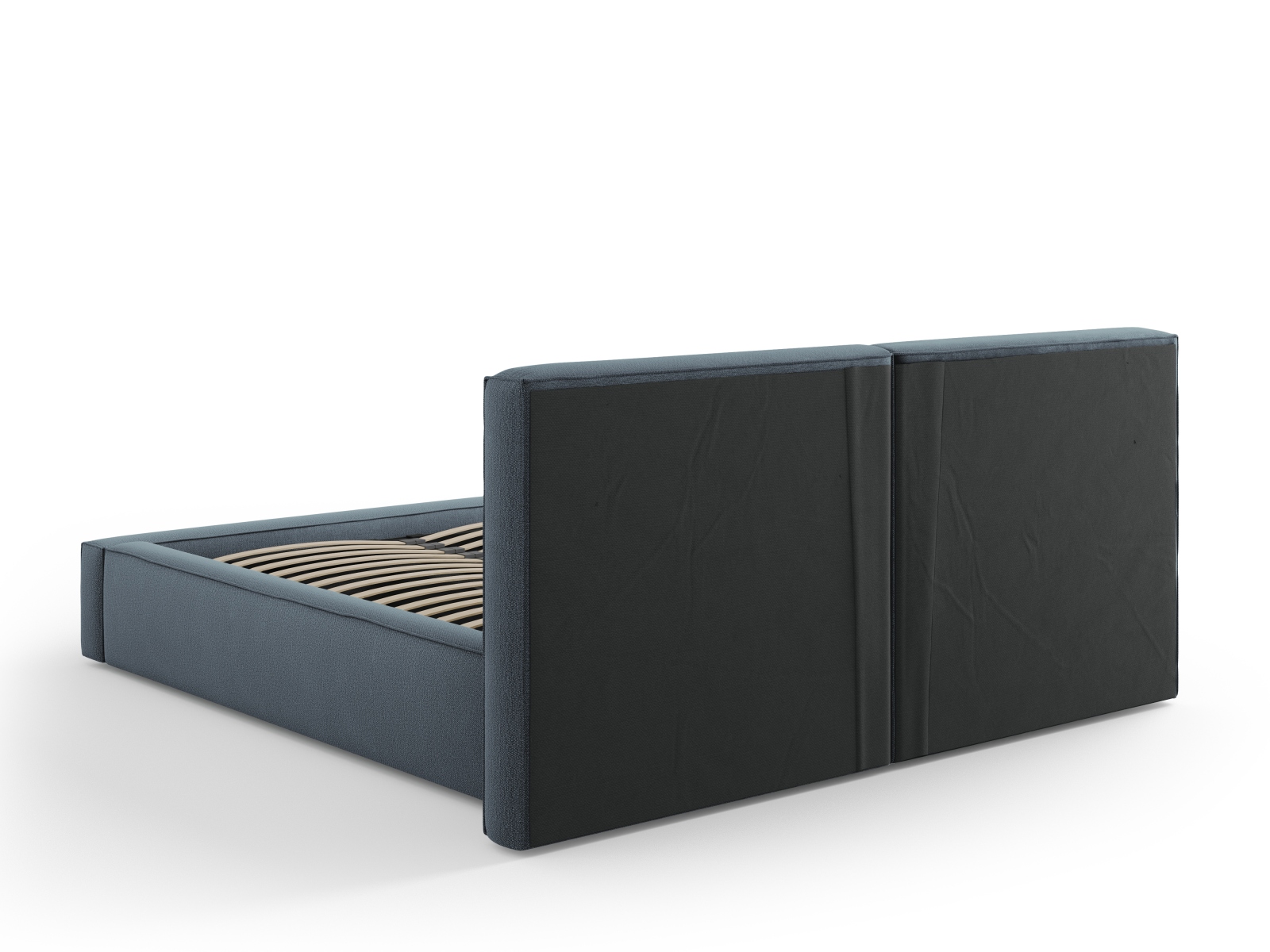 Storage Bed With Double Headboard, "Jodie", 214x228x108