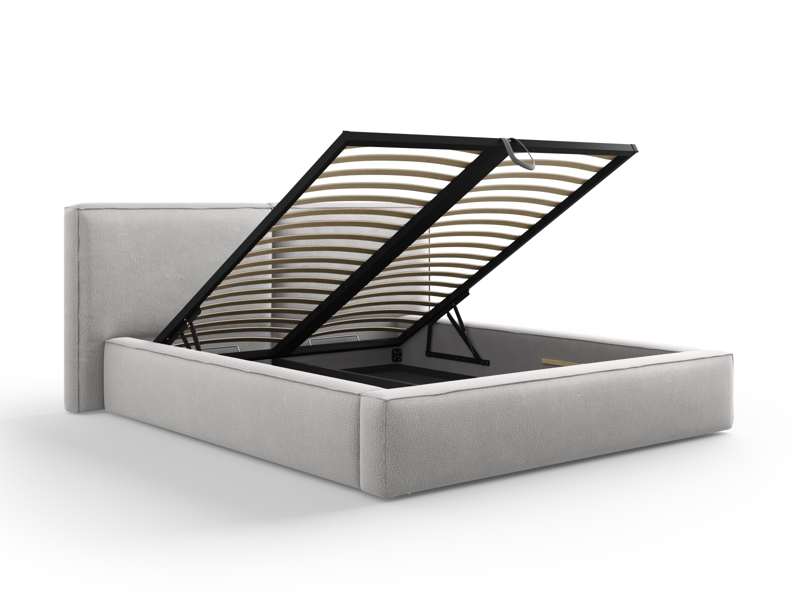 Storage Bed With Double Headboard, "Jodie", 214x228x108