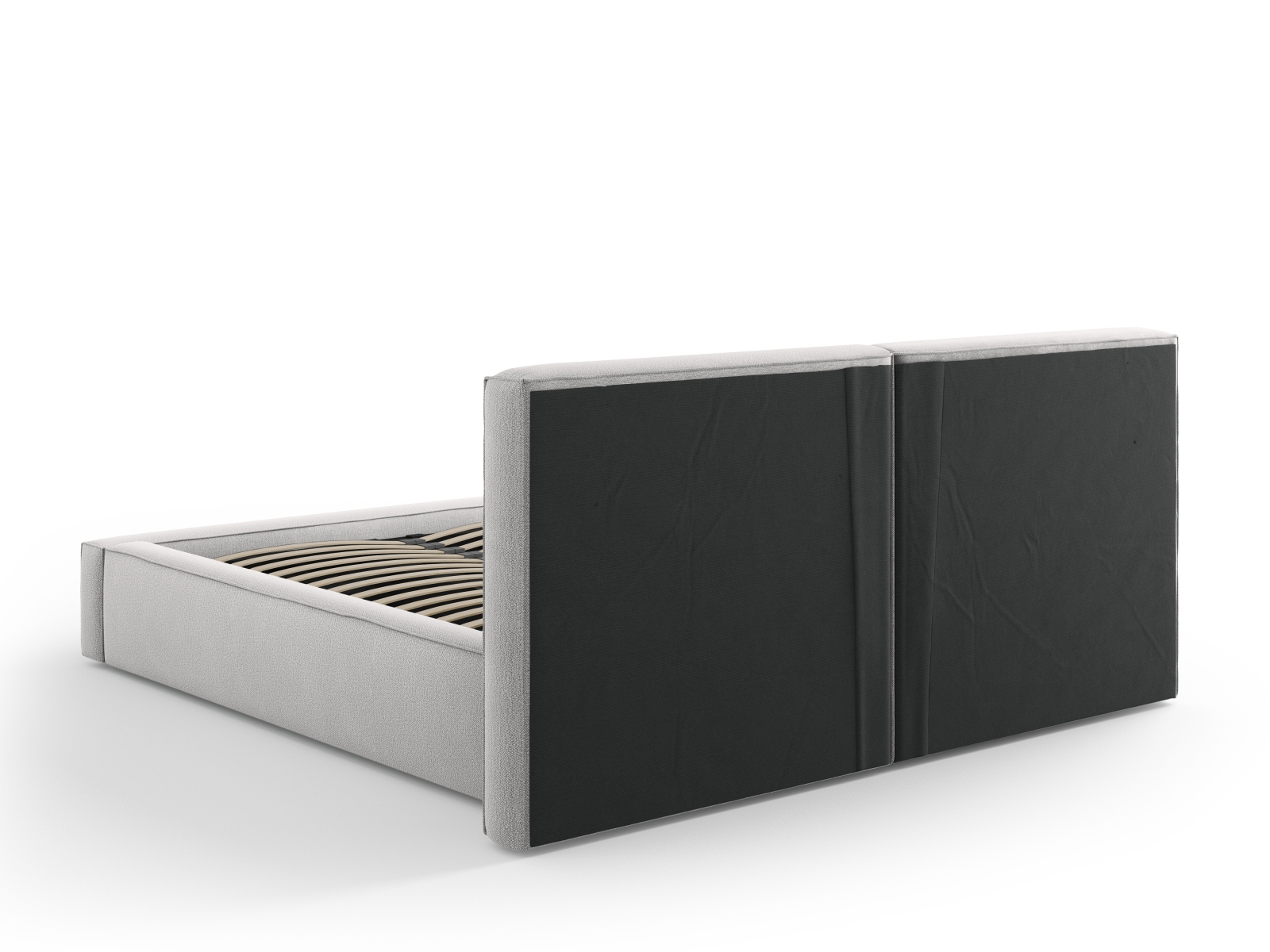 Storage Bed With Double Headboard, "Jodie", 214x228x108