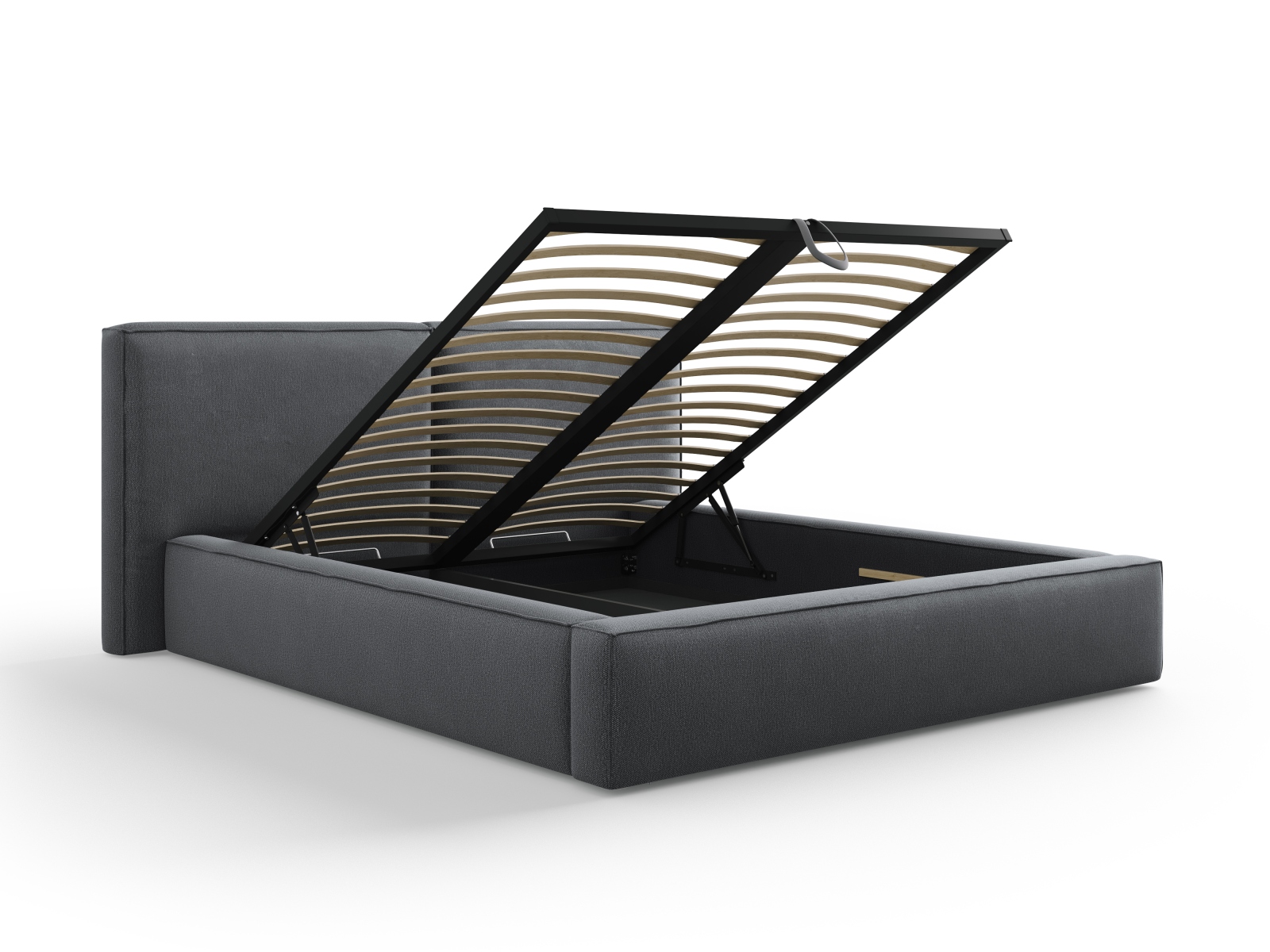 Storage Bed With Double Headboard, "Jodie", 214x228x108