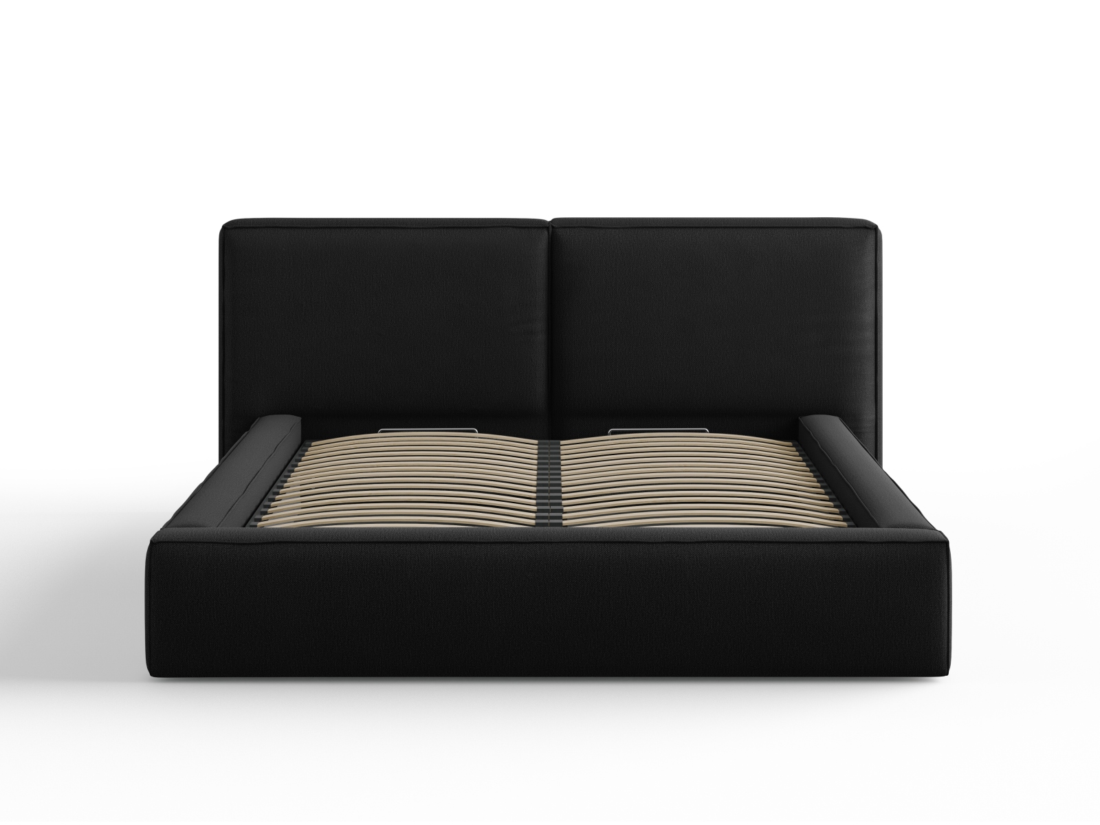 Storage Bed With Double Headboard, "Jodie", 214x228x108