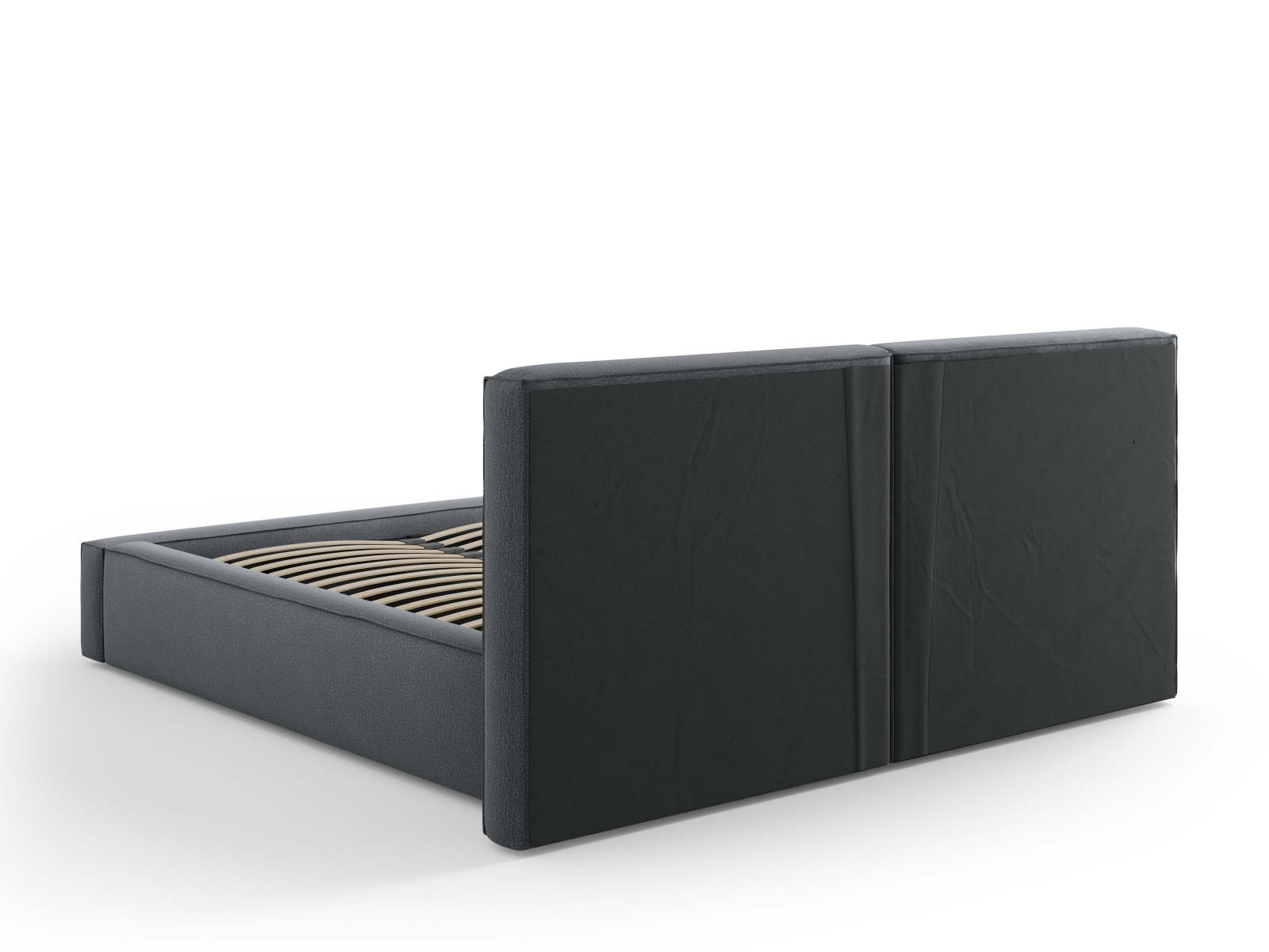 Storage Bed With Double Headboard, "Jodie", 214x228x108