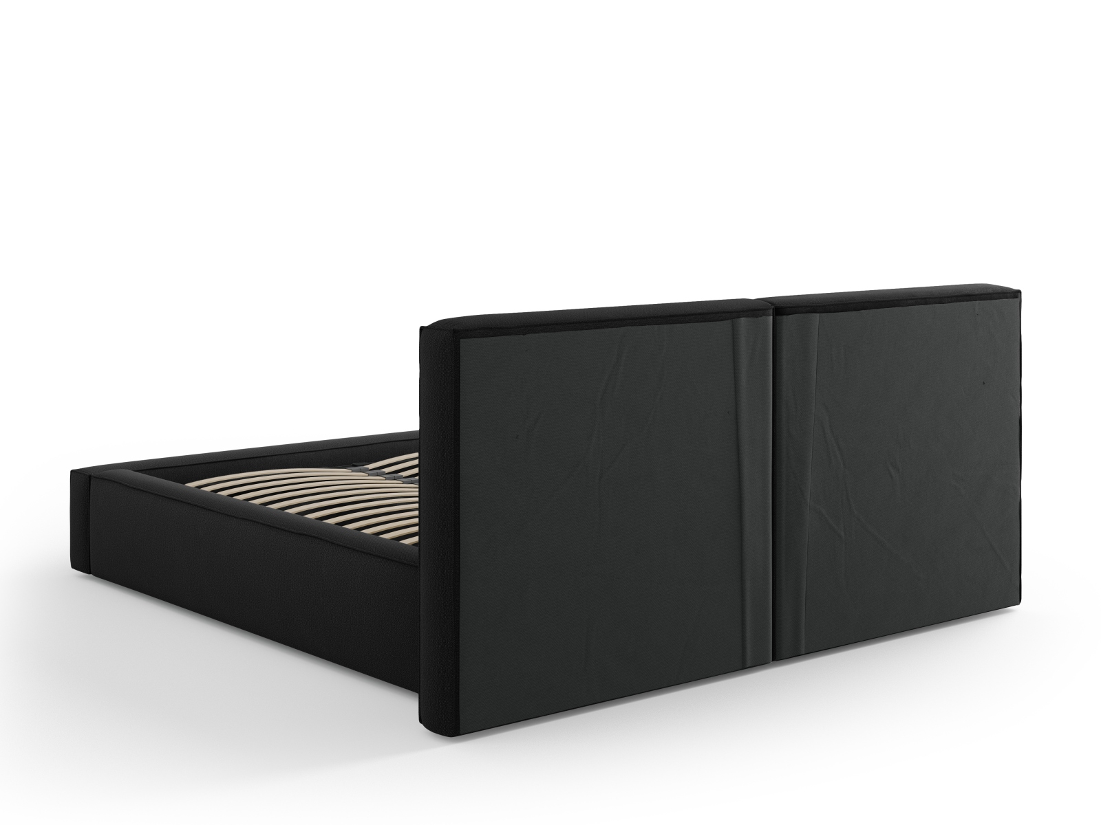 Storage Bed With Double Headboard, "Jodie", 214x228x108
