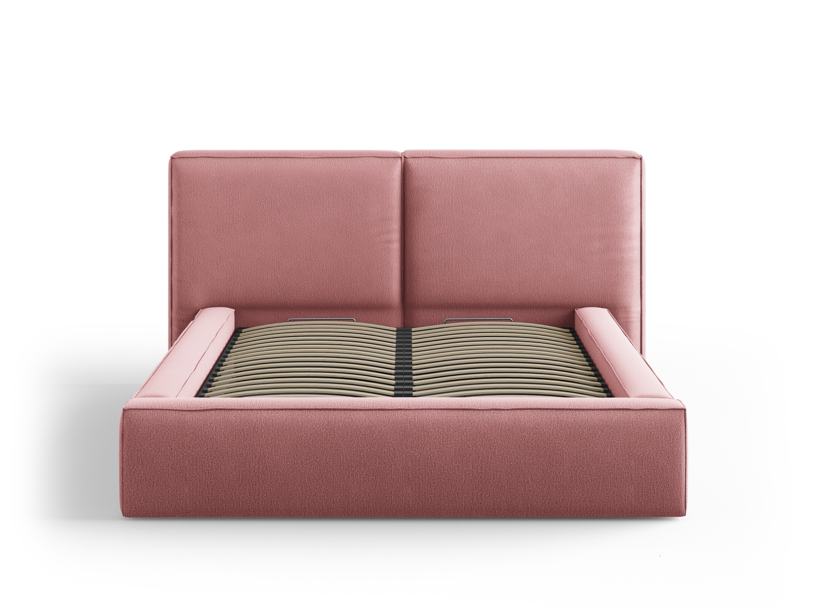 Storage Bed With Double Headboard, "Jodie", 194x228x108