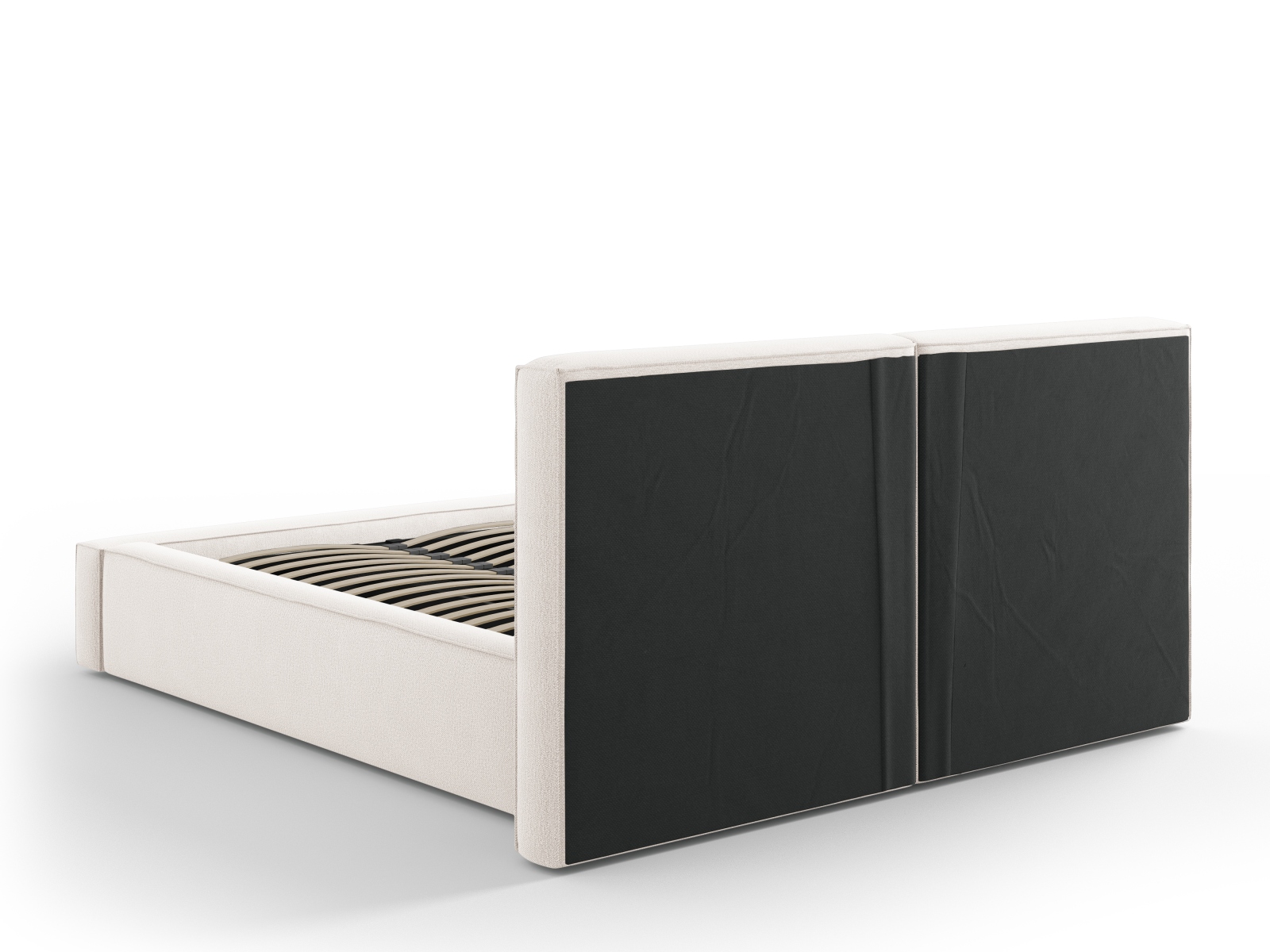 Storage Bed With Double Headboard, "Jodie", 194x228x108