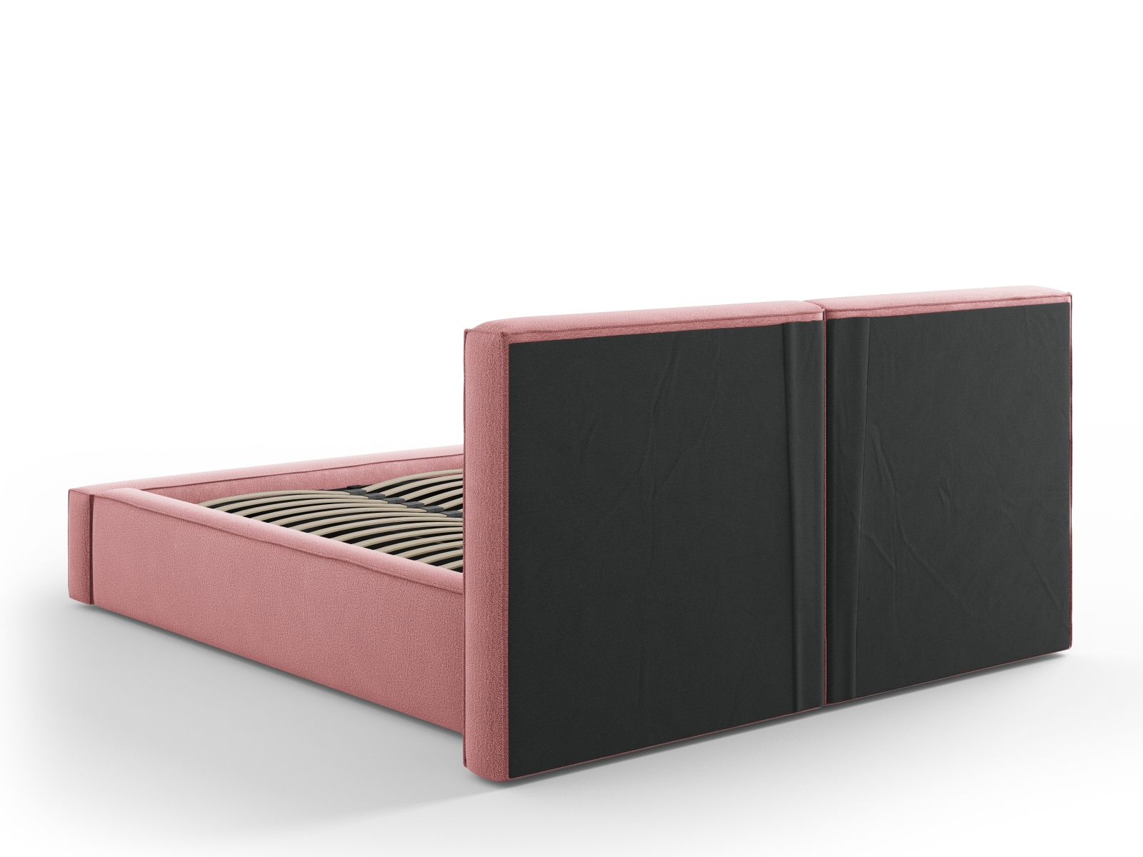 Storage Bed With Double Headboard, "Jodie", 194x228x108