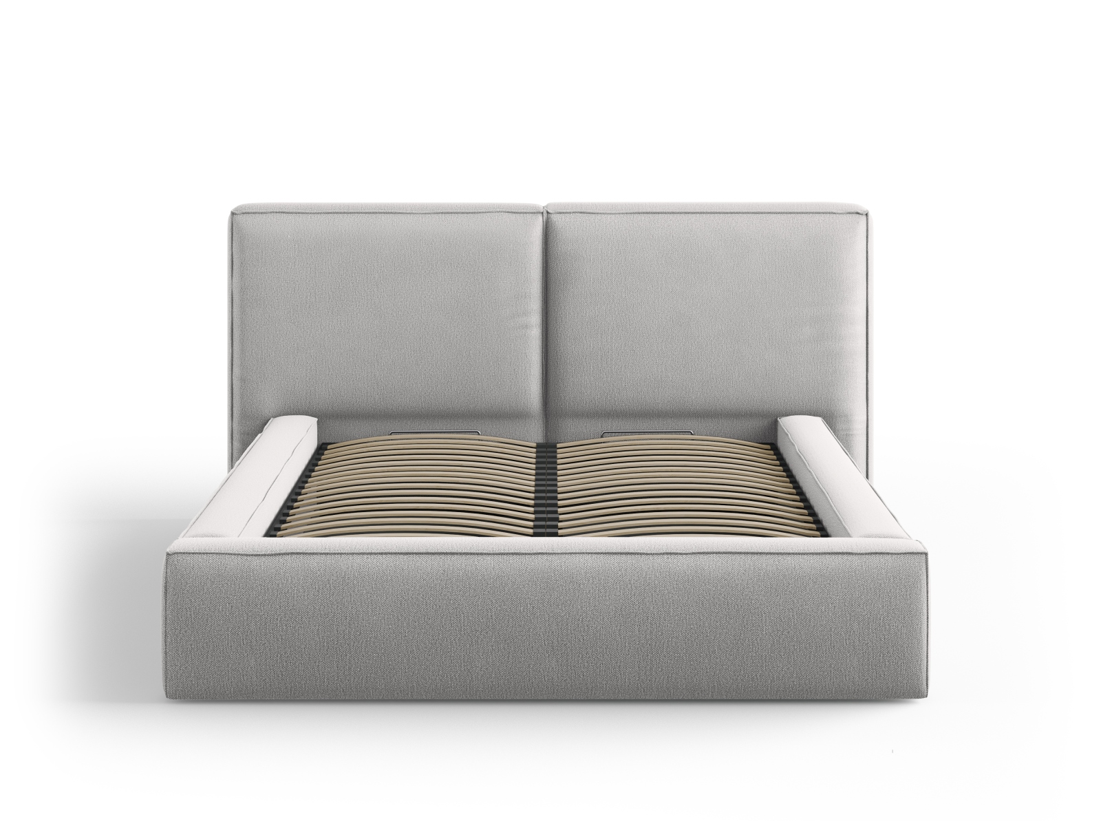 Storage Bed With Double Headboard, "Jodie", 194x228x108