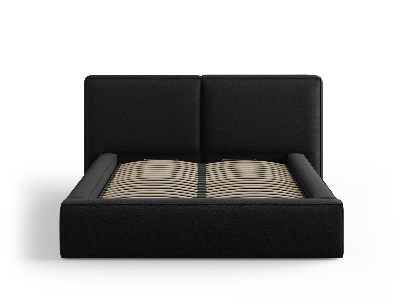 Storage Bed With Double Headboard, "Jodie", 194x228x108