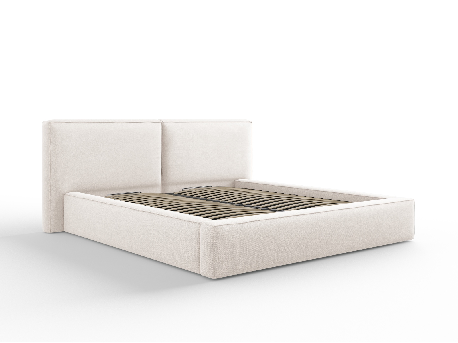 Storage Bed With Double Headboard, "Jodie", 234x228x108