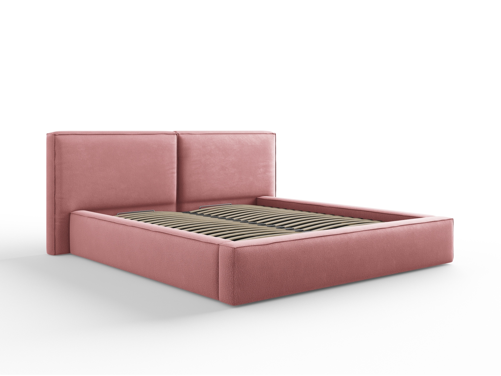 Storage Bed With Double Headboard, "Jodie", 234x228x108