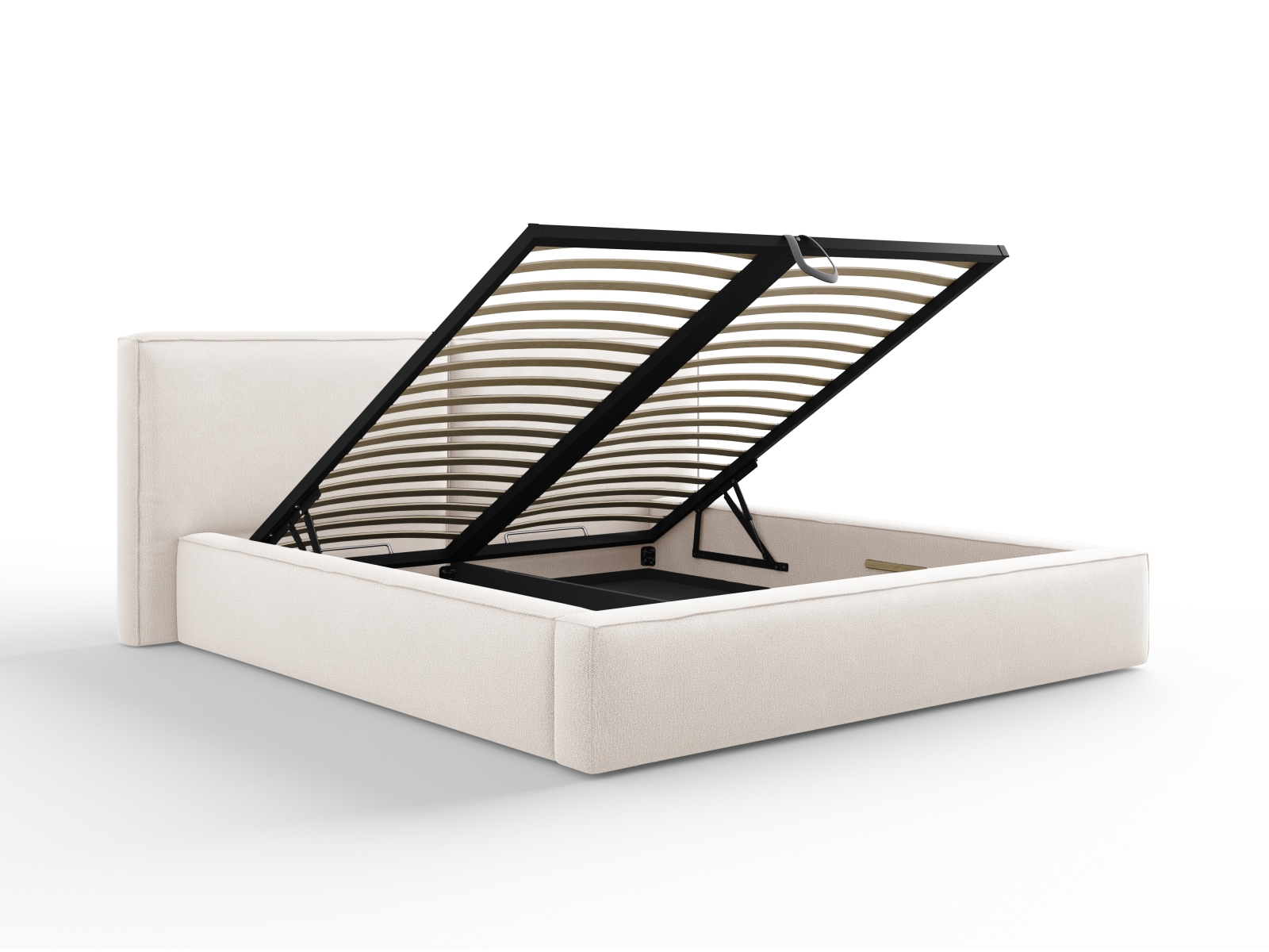 Storage Bed With Double Headboard, "Jodie", 234x228x108