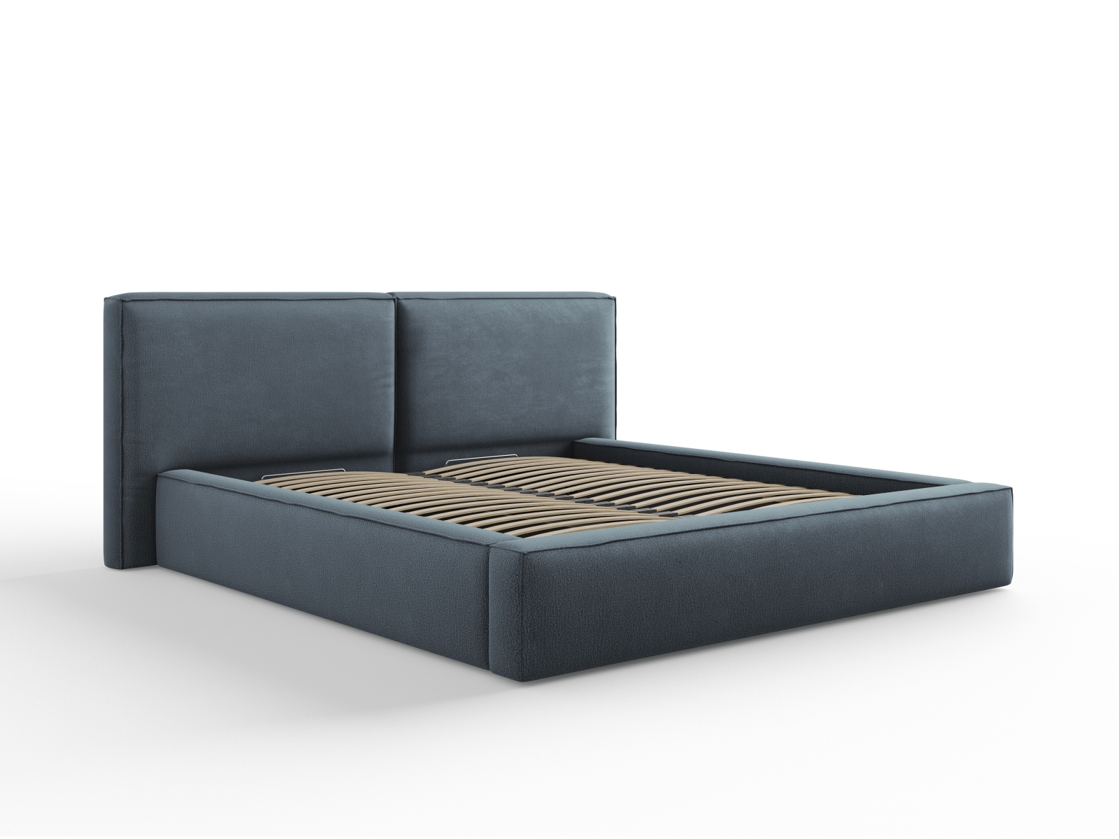 Storage Bed With Double Headboard, "Jodie", 234x228x108