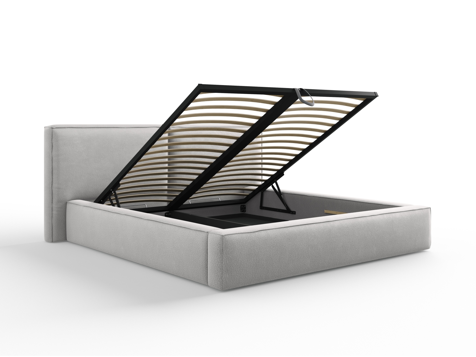 Storage Bed With Double Headboard, "Jodie", 234x228x108