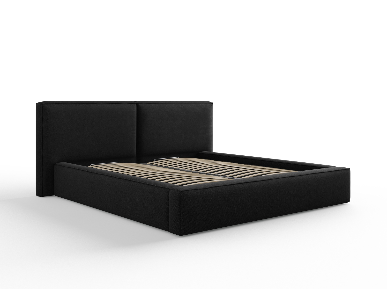 Storage Bed With Double Headboard, "Jodie", 234x228x108