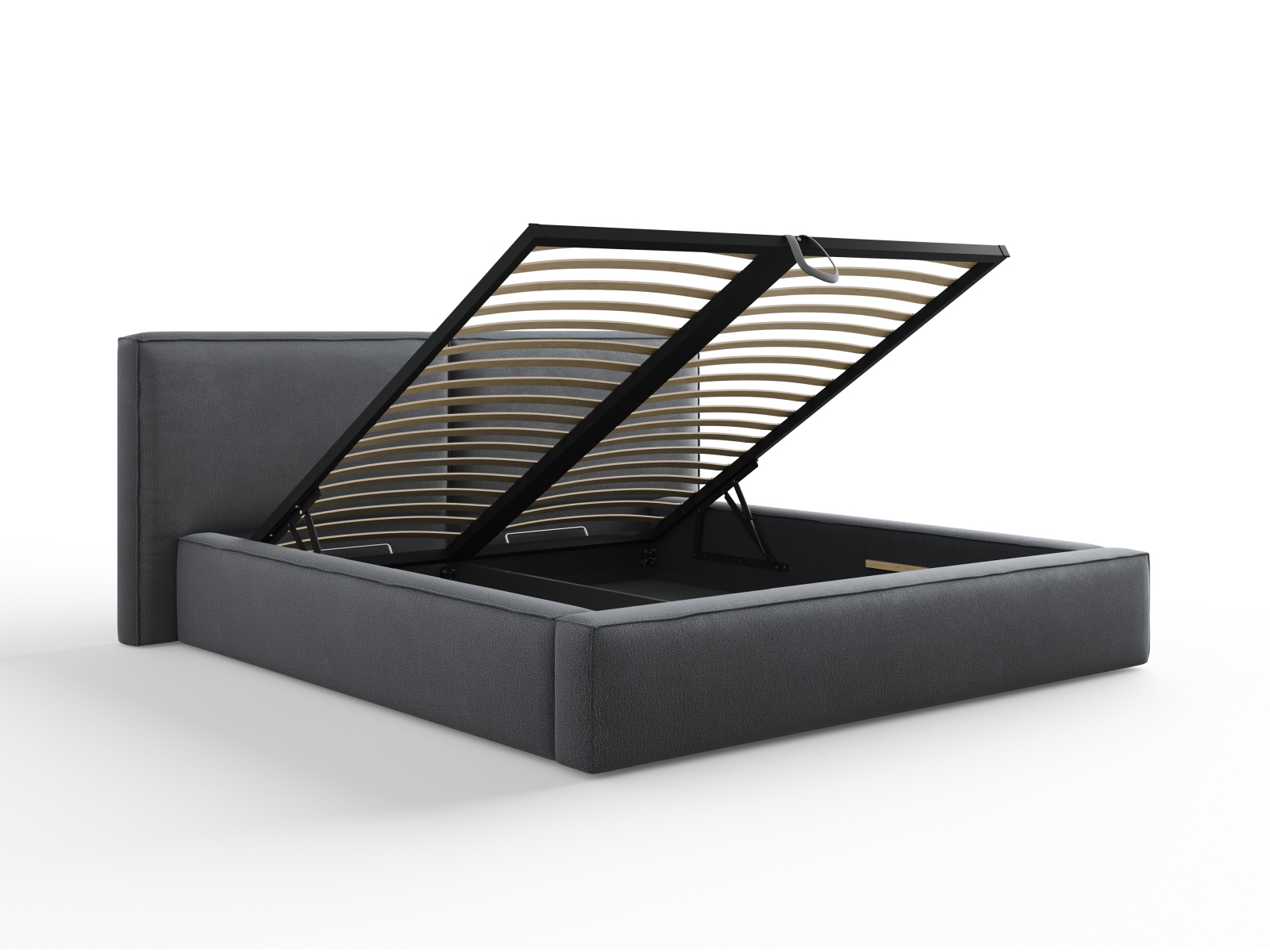 Storage Bed With Double Headboard, "Jodie", 234x228x108