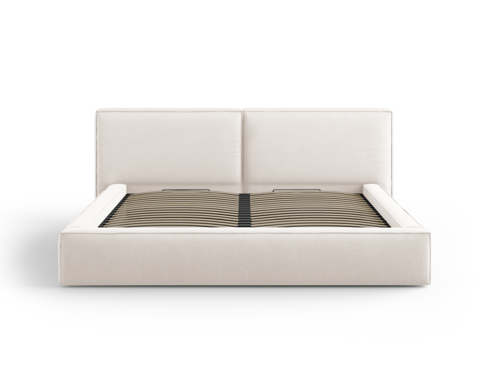 Storage Bed With Double Headboard, "Jodie", 254x228x108
