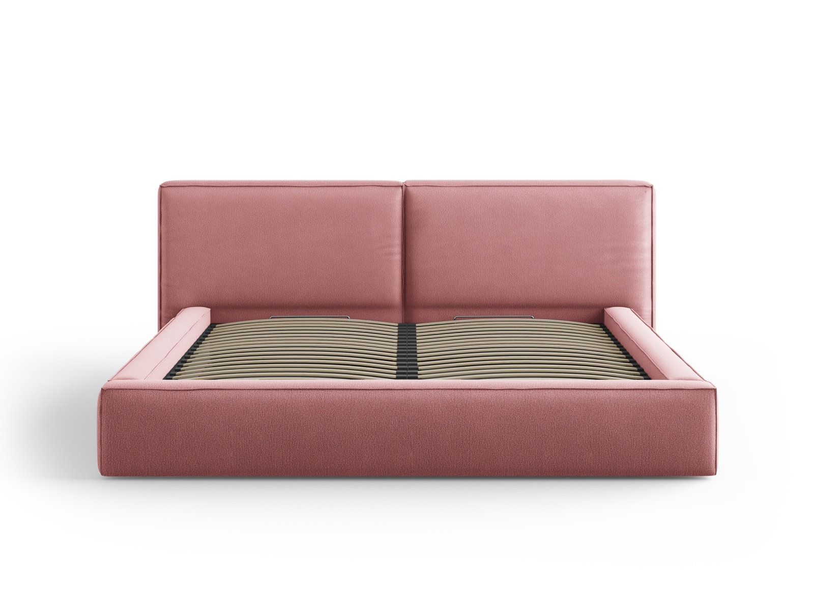 Storage Bed With Double Headboard, "Jodie", 254x228x108
