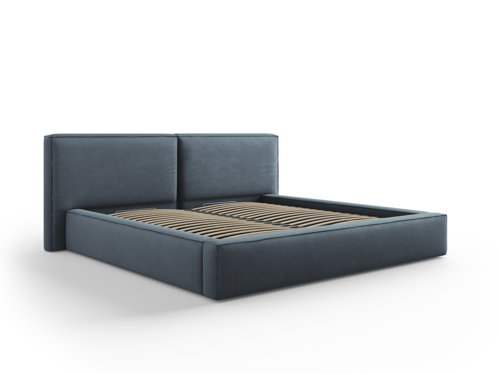 Storage Bed With Double Headboard, "Jodie", 254x228x108