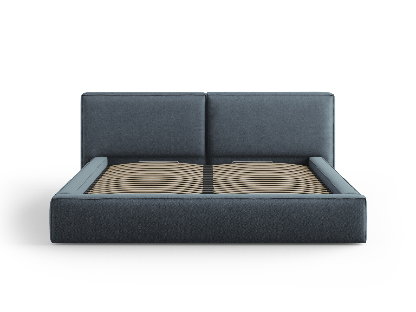 Storage Bed With Double Headboard, "Jodie", 254x228x108