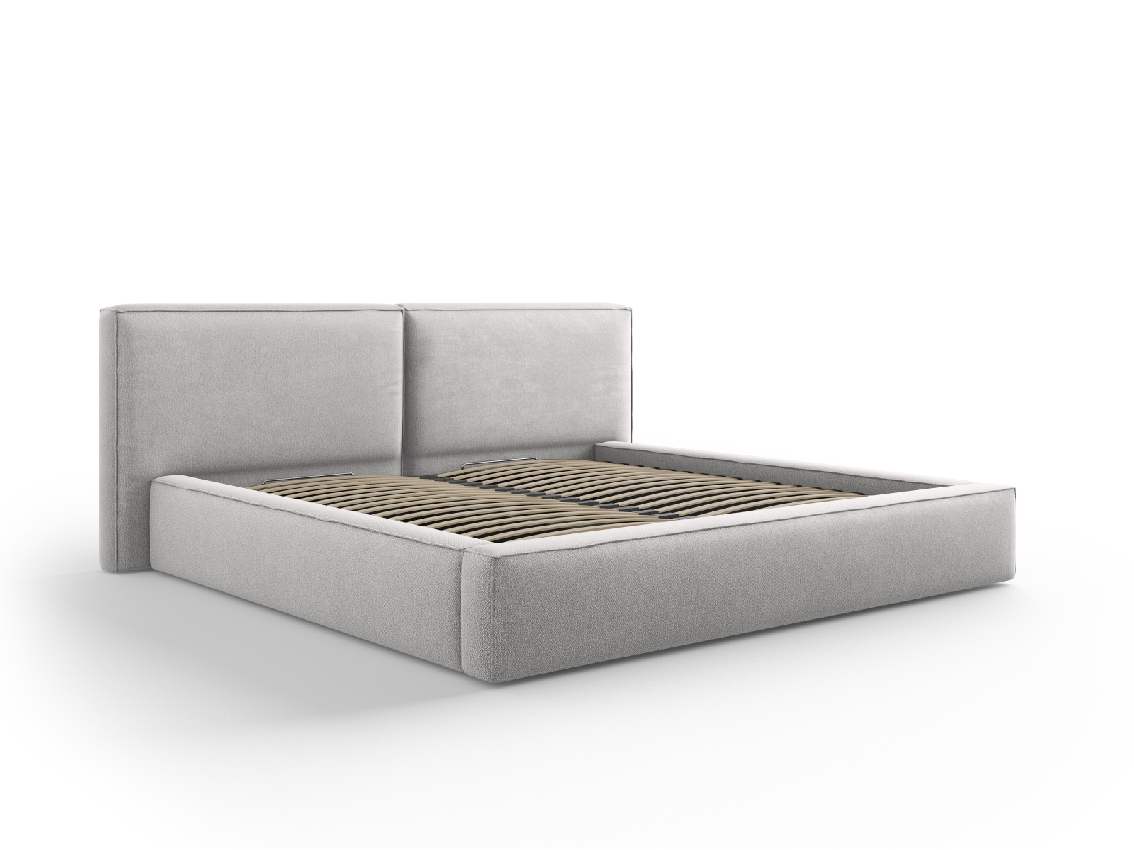 Storage Bed With Double Headboard, "Jodie", 254x228x108