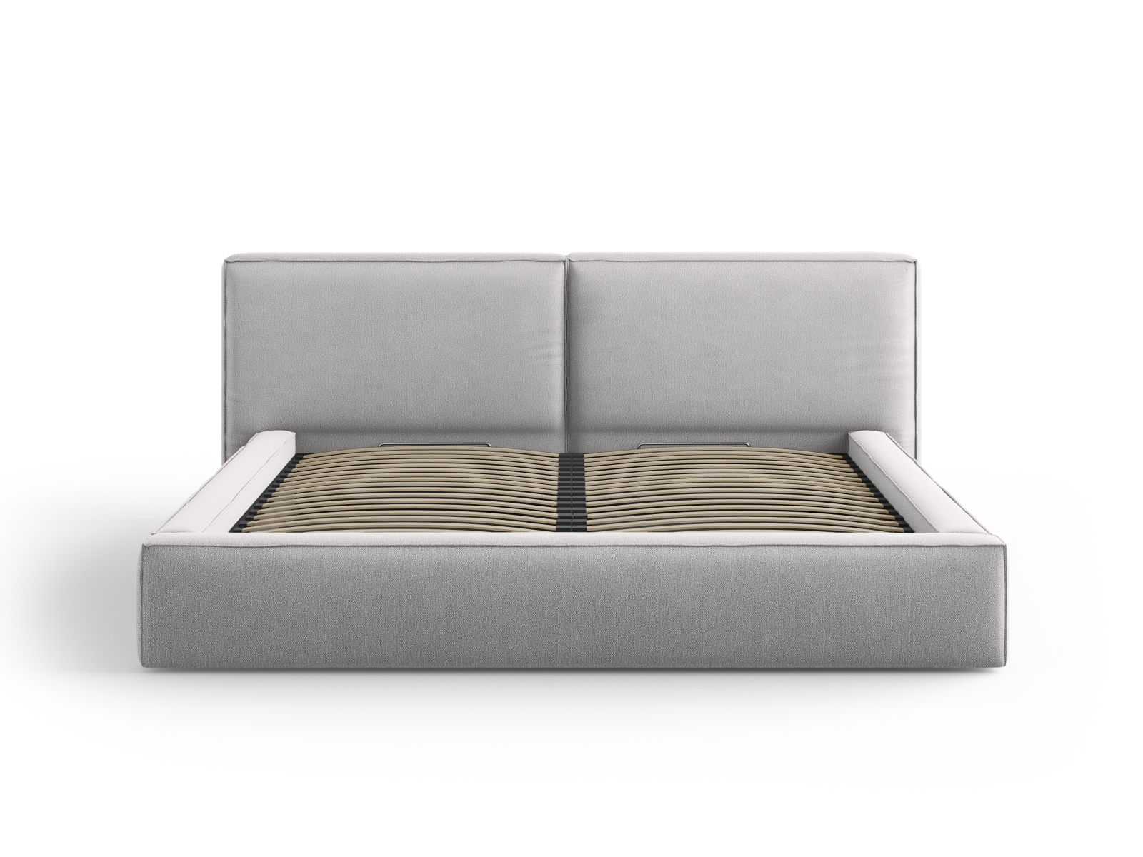 Storage Bed With Double Headboard, "Jodie", 254x228x108