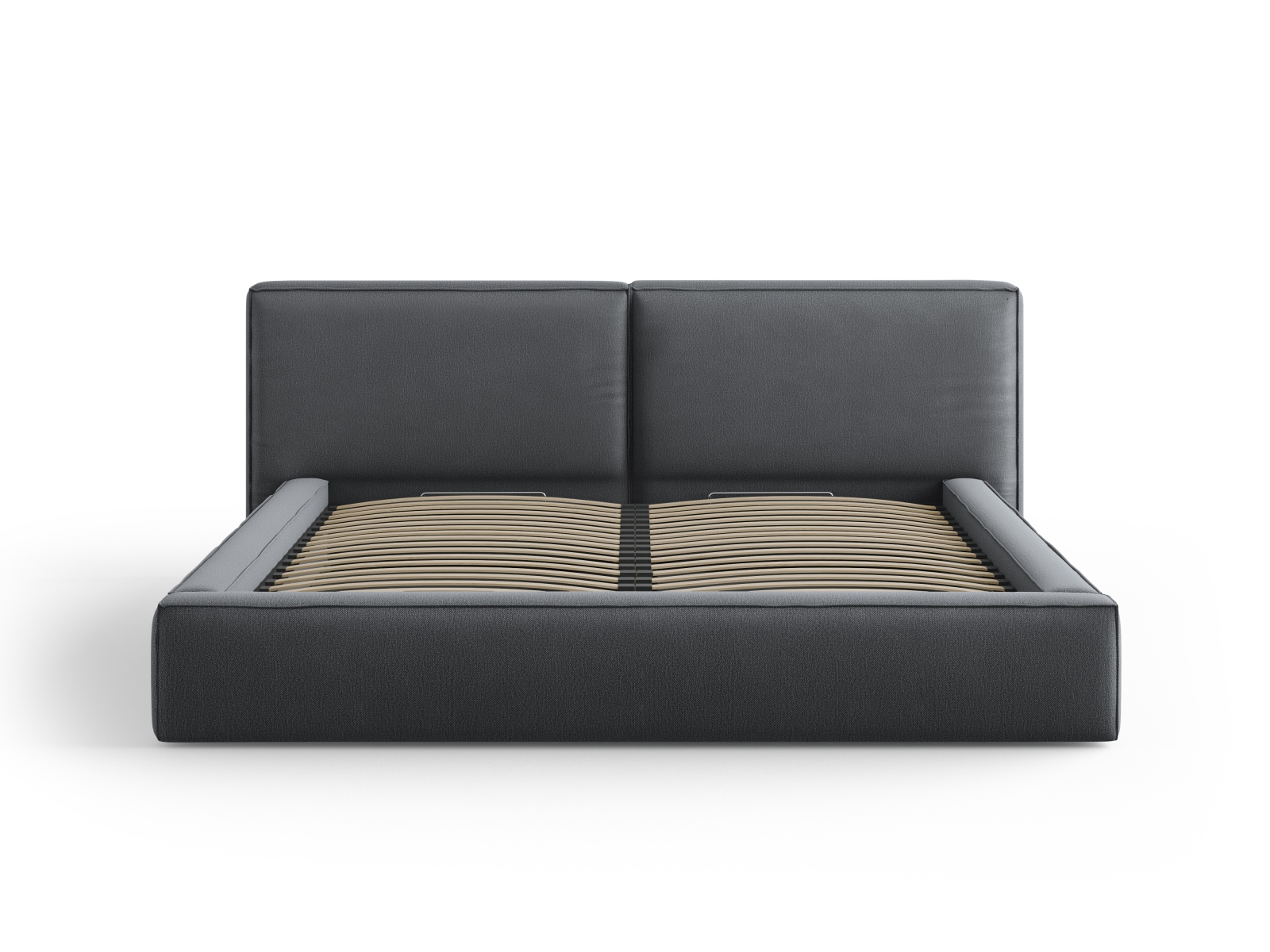 Storage Bed With Double Headboard, "Jodie", 254x228x108