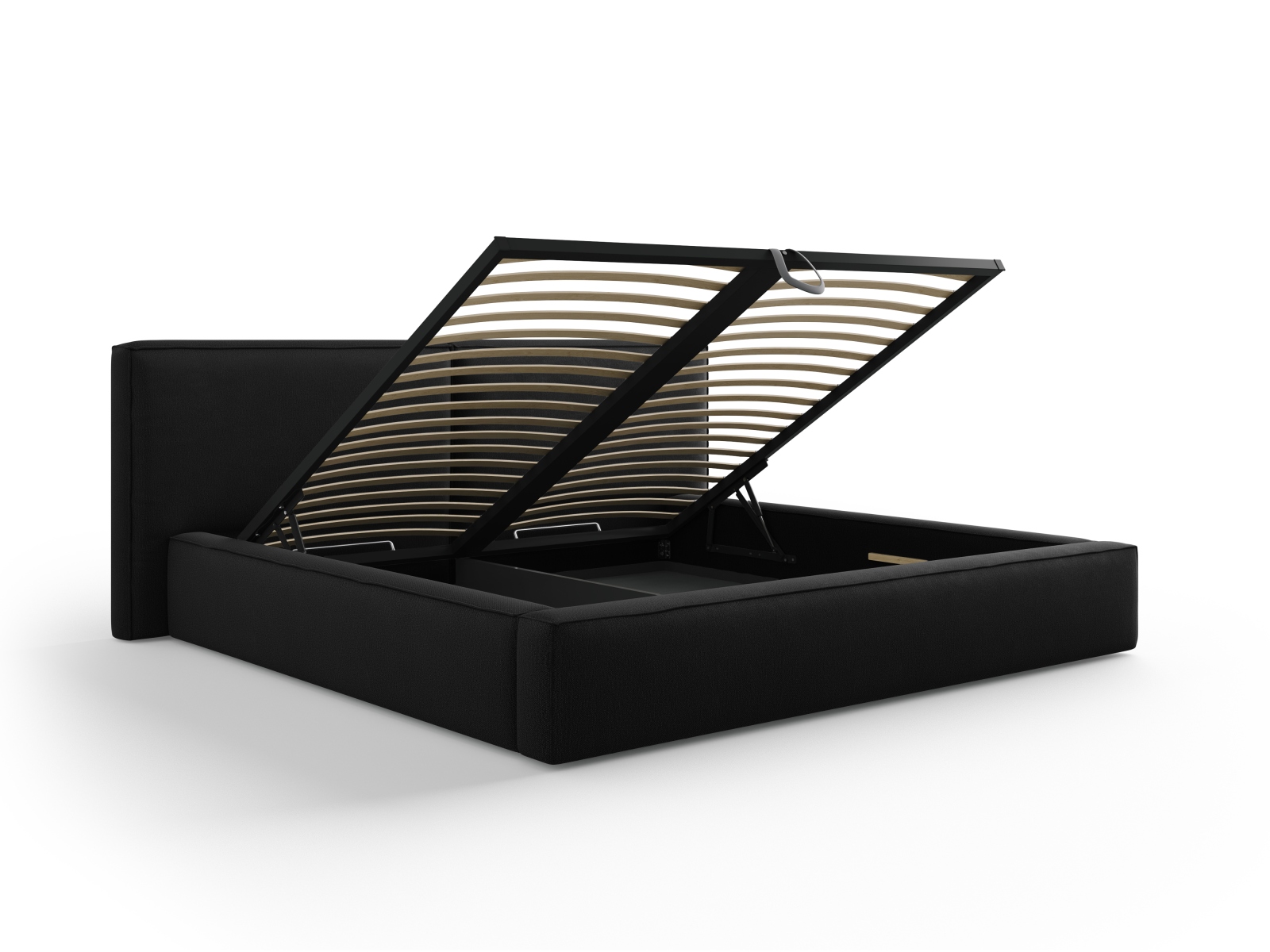 Storage Bed With Double Headboard, "Jodie", 254x228x108