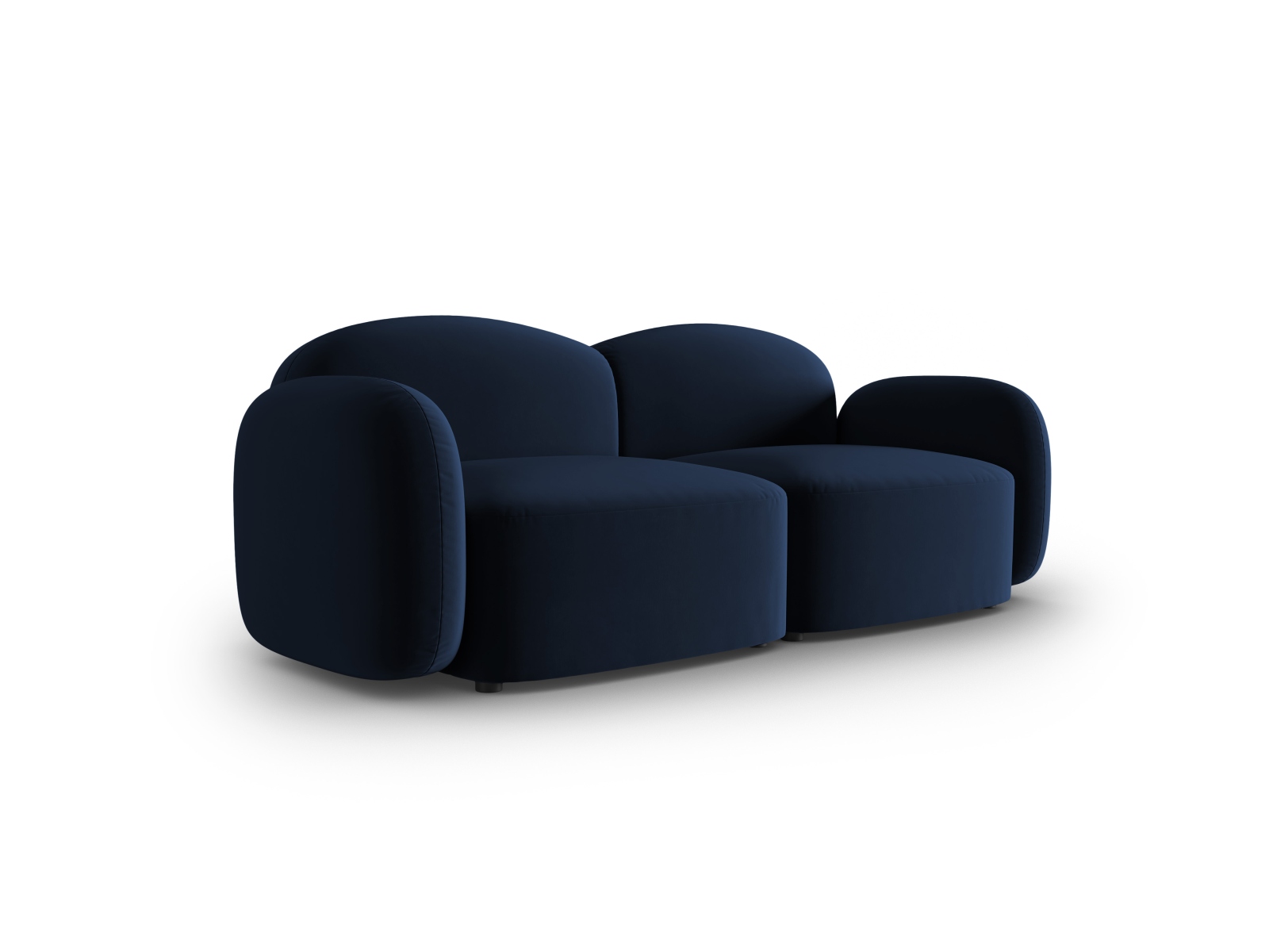 Velvet Sofa, "Blair", 2 Seats, 194x95x76