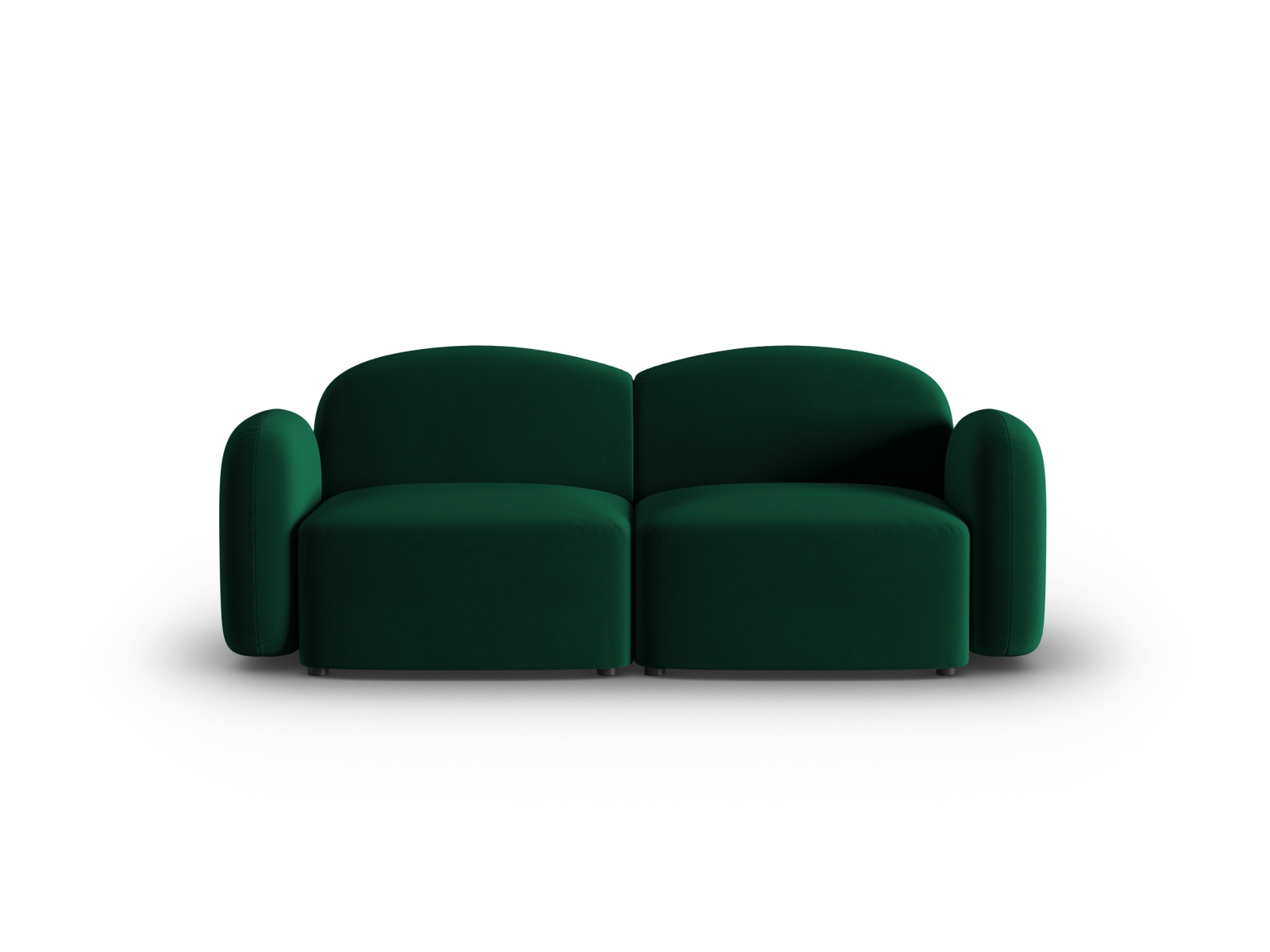 Velvet Sofa, "Blair", 2 Seats, 194x95x76