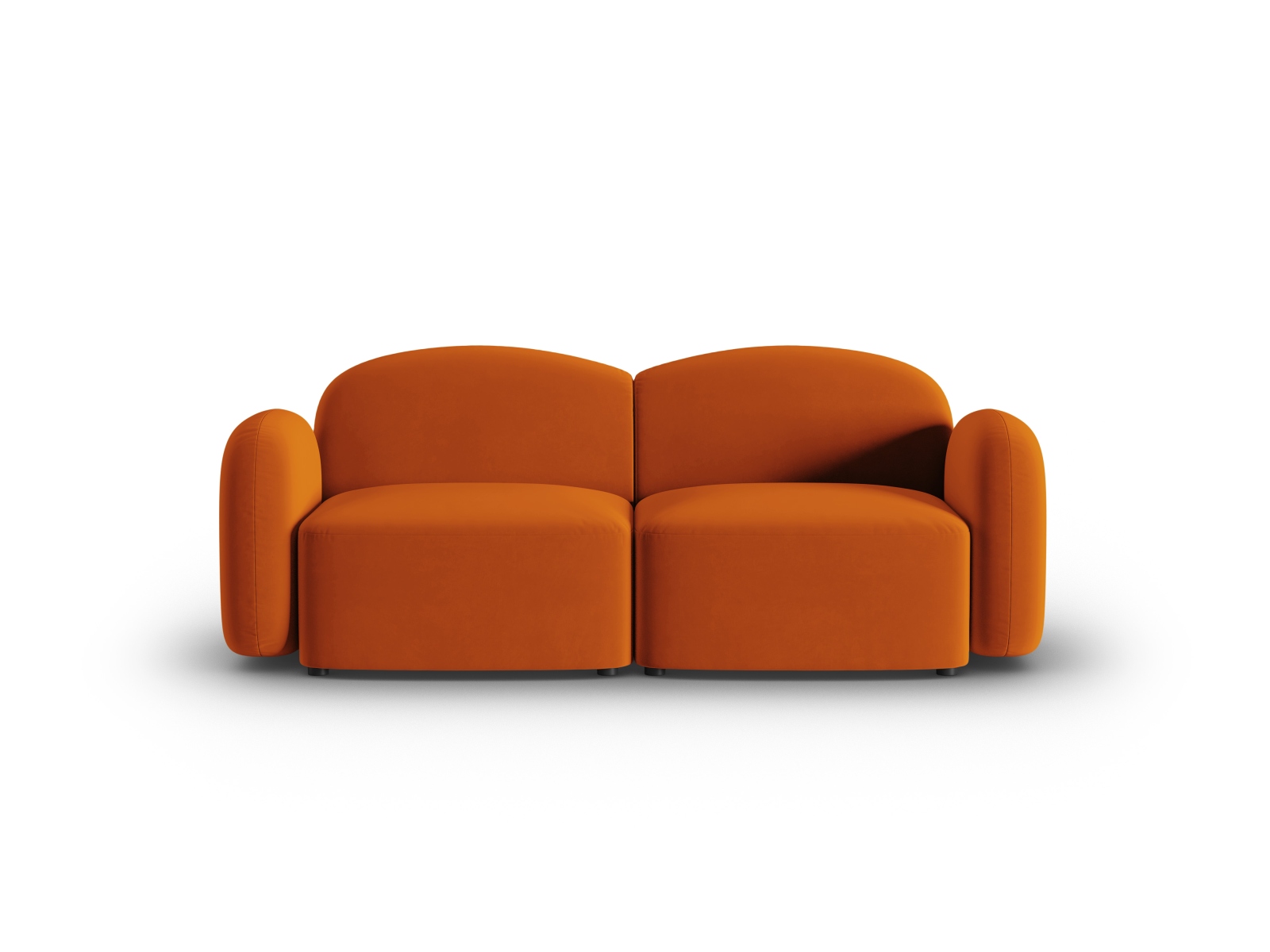 Velvet Sofa, "Blair", 2 Seats, 194x95x76