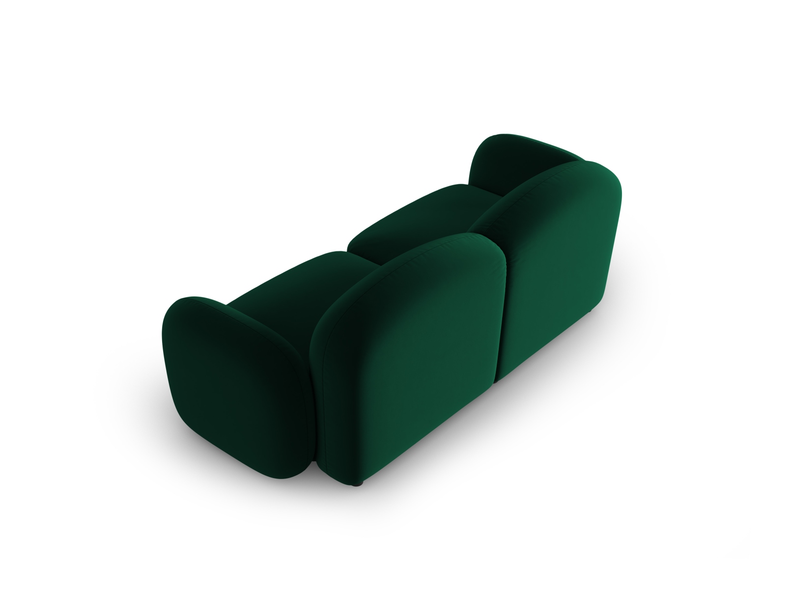 Velvet Sofa, "Blair", 2 Seats, 194x95x76
