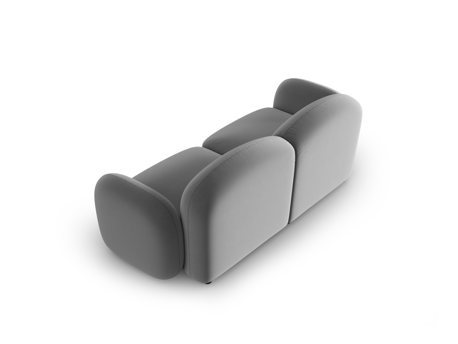 Velvet Sofa, "Blair", 2 Seats, 194x95x76