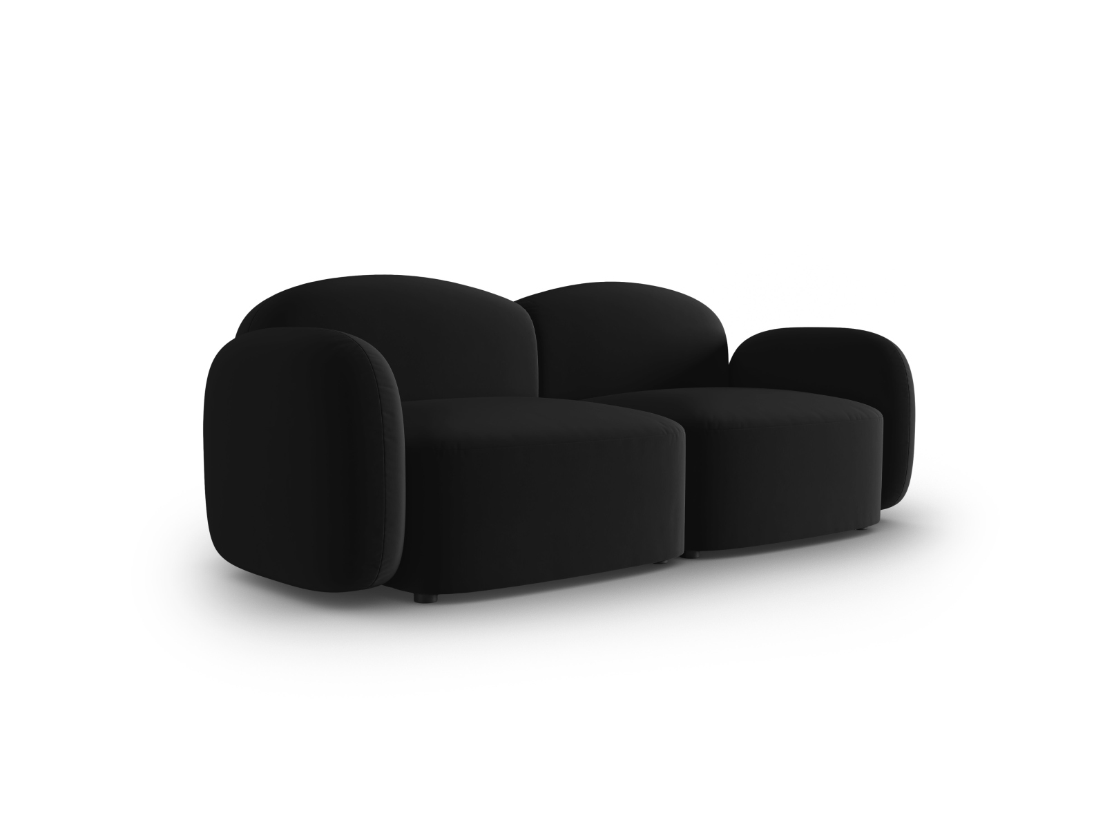 Velvet Sofa, "Blair", 2 Seats, 194x95x76