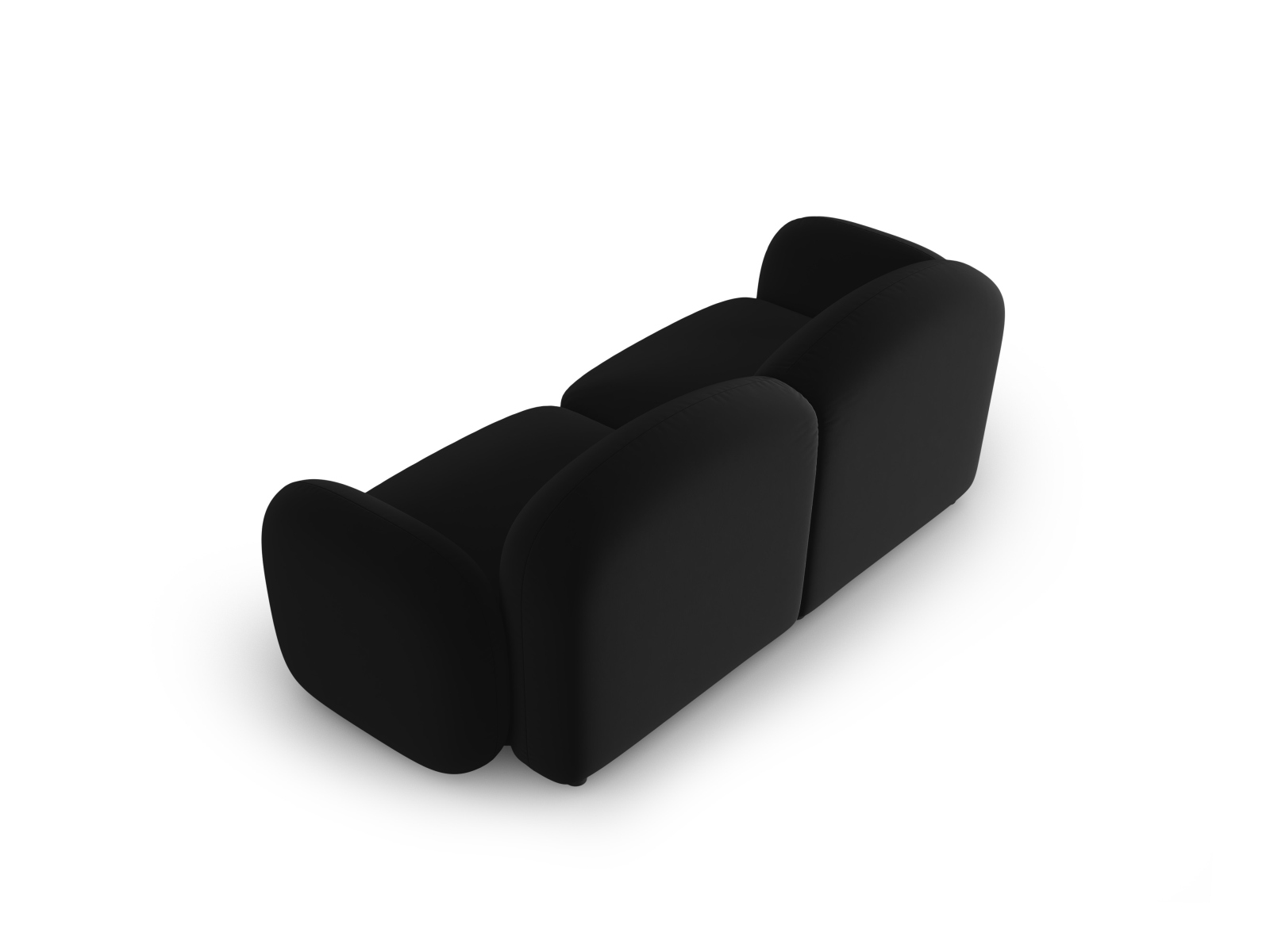 Velvet Sofa, "Blair", 2 Seats, 194x95x76