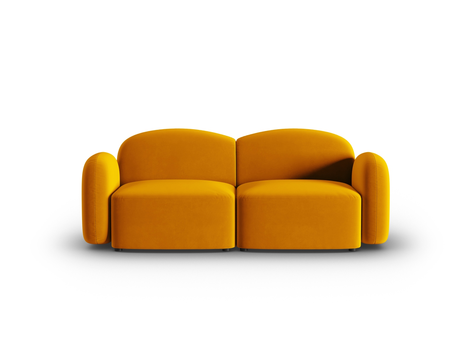 Velvet Sofa, "Blair", 2 Seats, 194x95x76