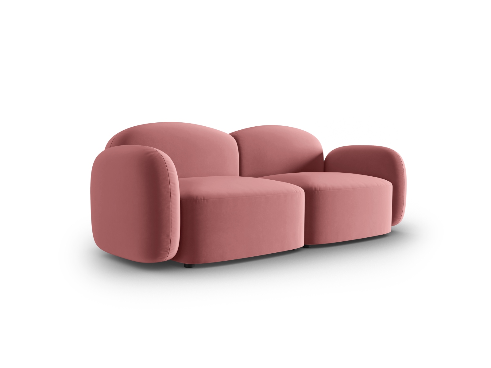 Velvet Sofa, "Blair", 2 Seats, 194x95x76