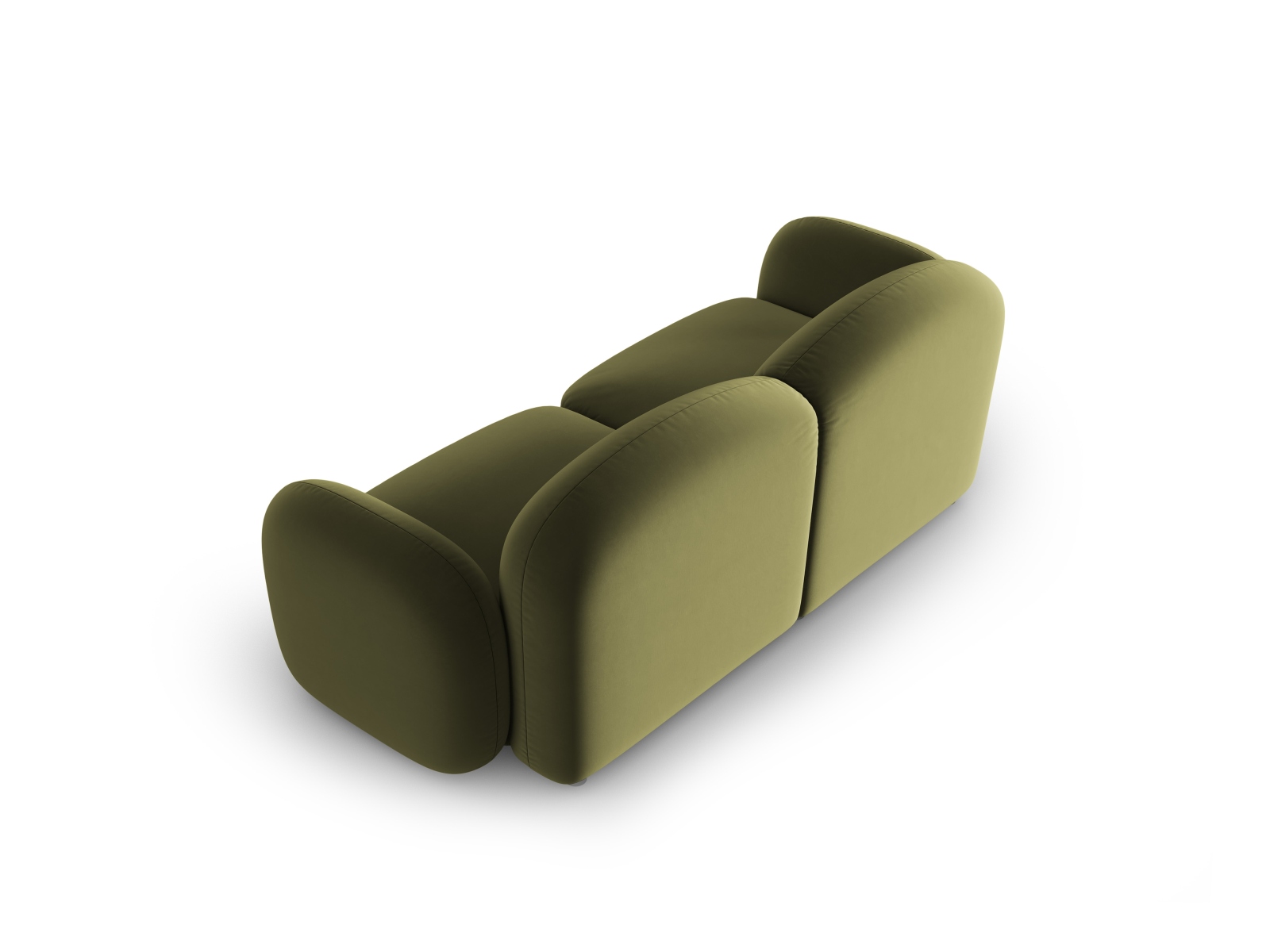 Velvet Sofa, "Blair", 2 Seats, 194x95x76