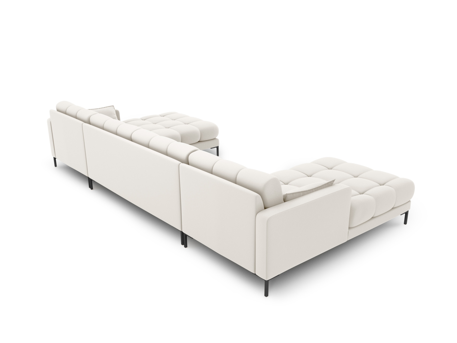Panoramic Sofa, "Mamaia", 6 Seats, 383x185x75