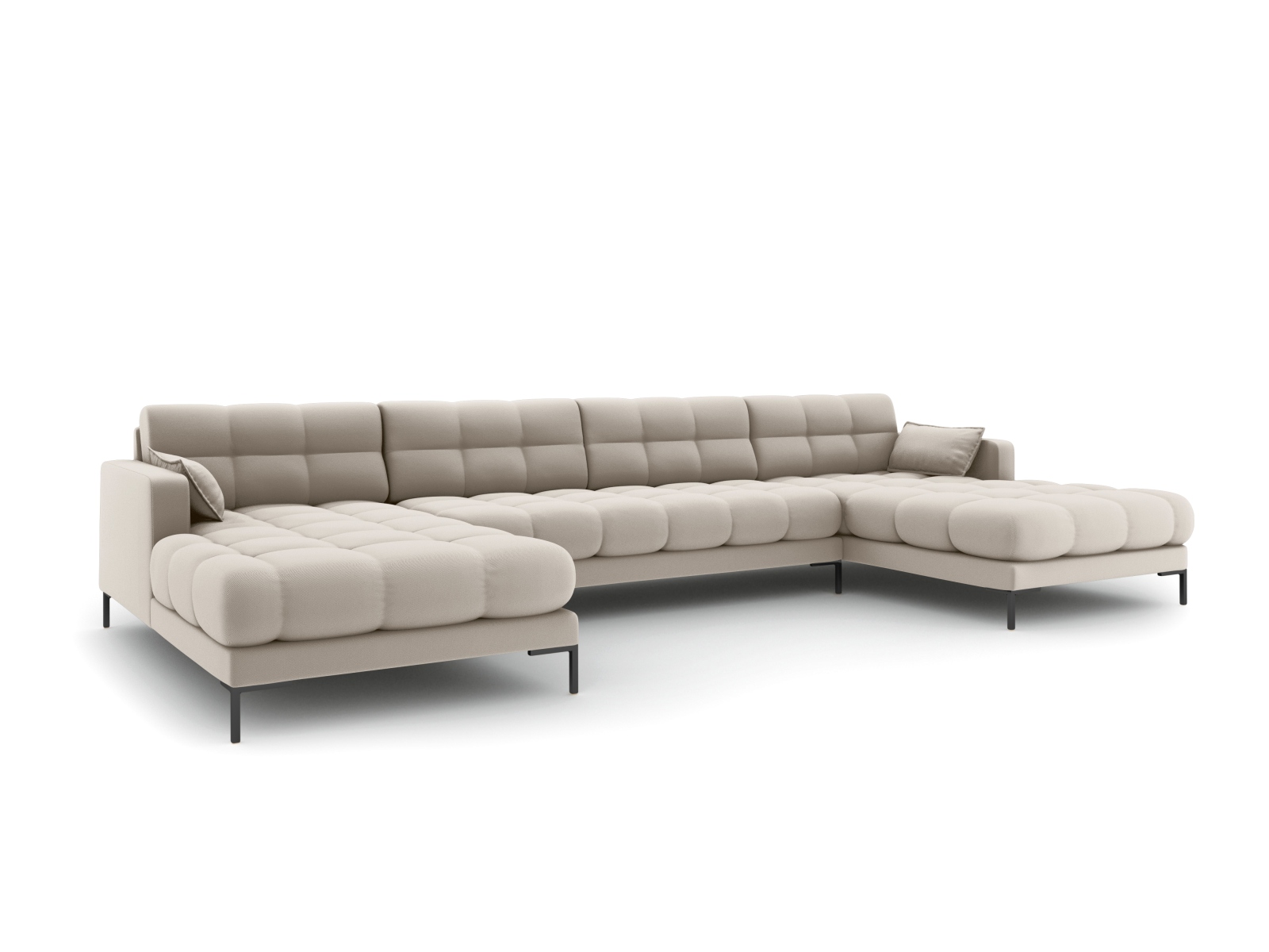 Panoramic Sofa, "Mamaia", 6 Seats, 383x185x75