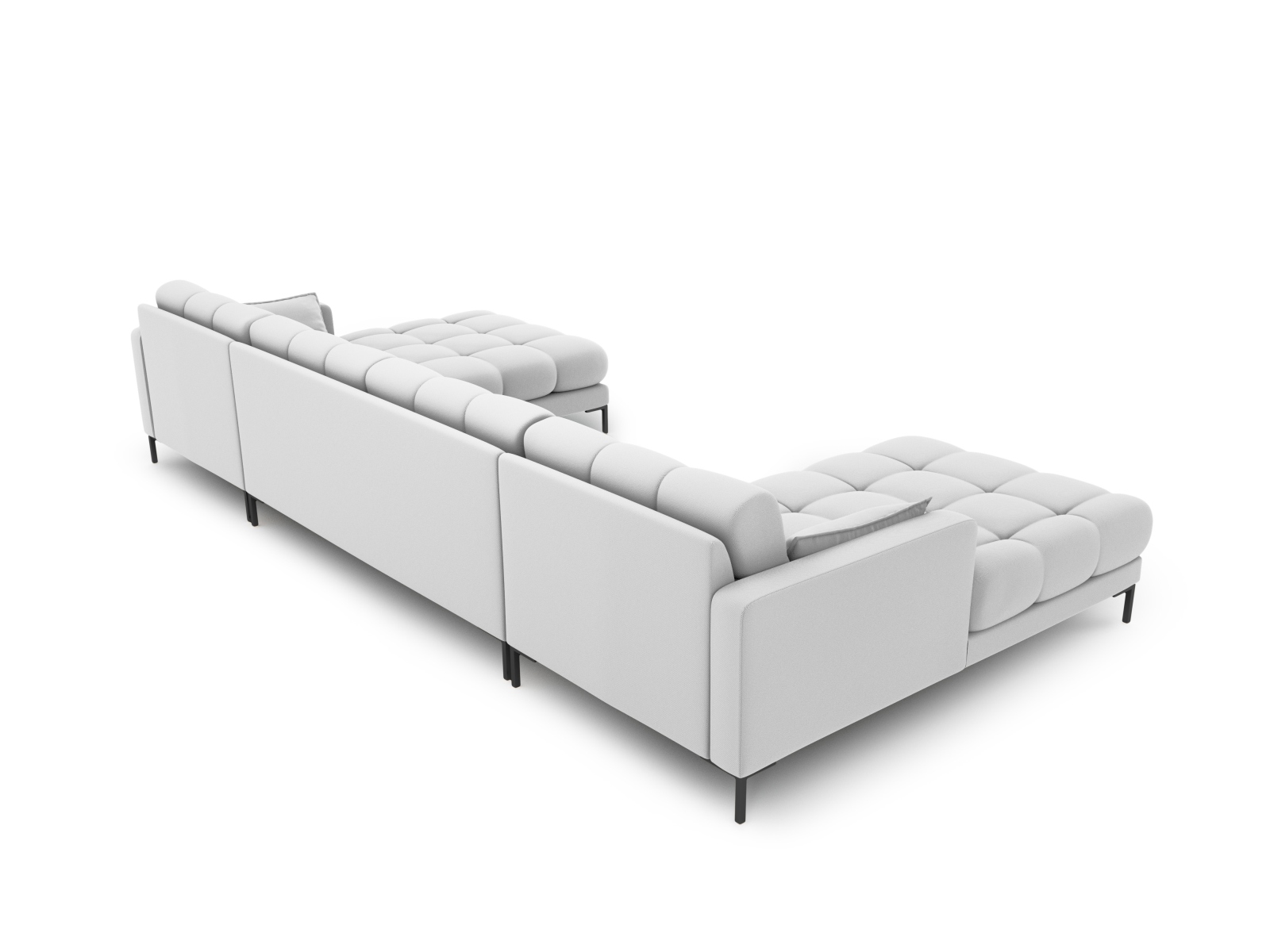 Panoramic Sofa, "Mamaia", 6 Seats, 383x185x75