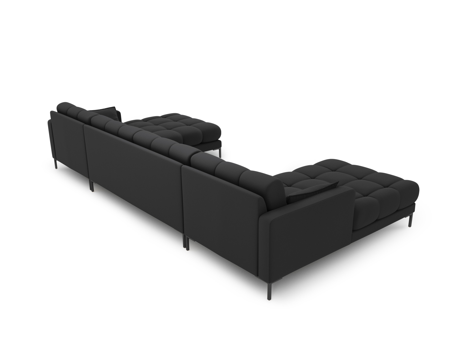 Panoramic Sofa, "Mamaia", 6 Seats, 383x185x75