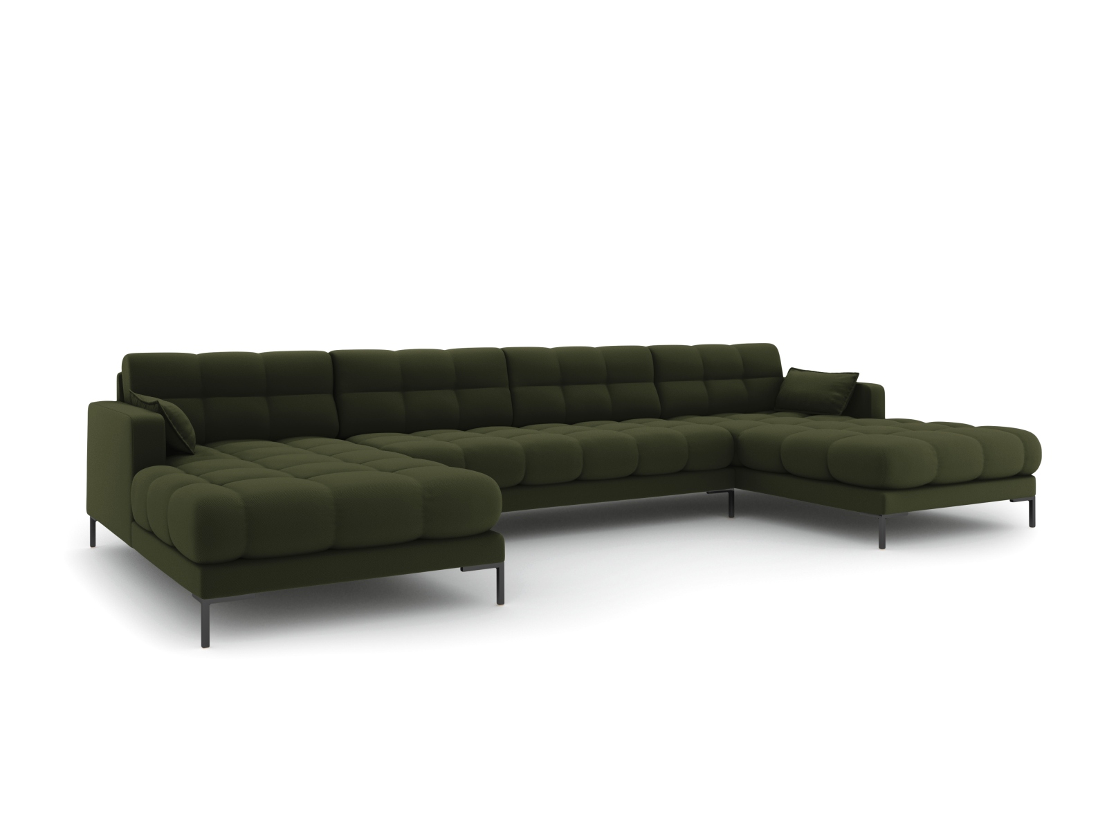 Panoramic Sofa, "Mamaia", 6 Seats, 383x185x75