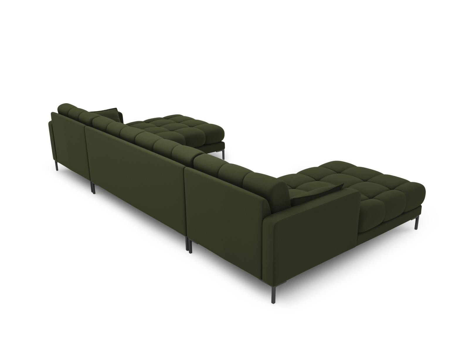 Panoramic Sofa, "Mamaia", 6 Seats, 383x185x75