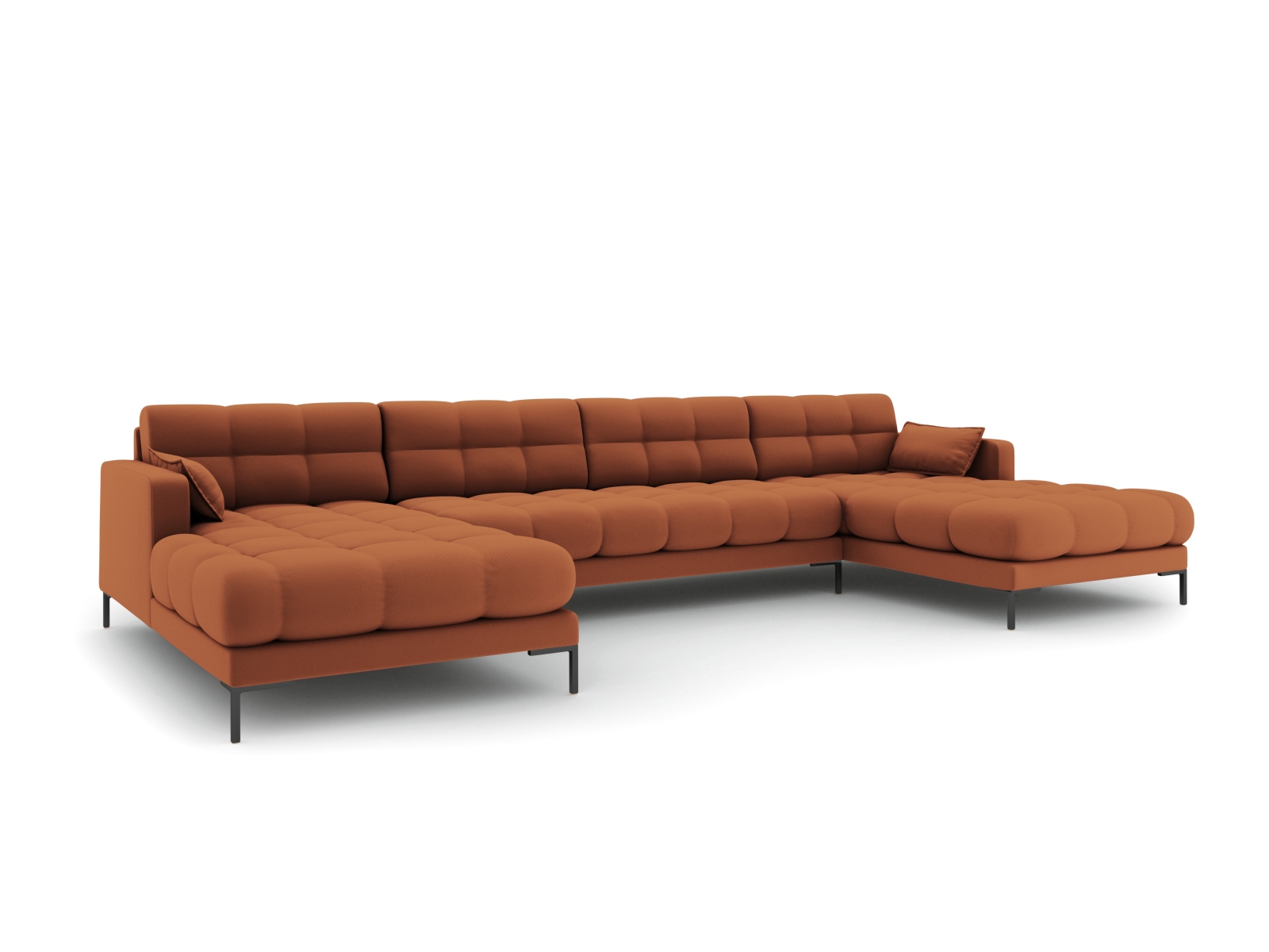 Panoramic Sofa, "Mamaia", 6 Seats, 383x185x75