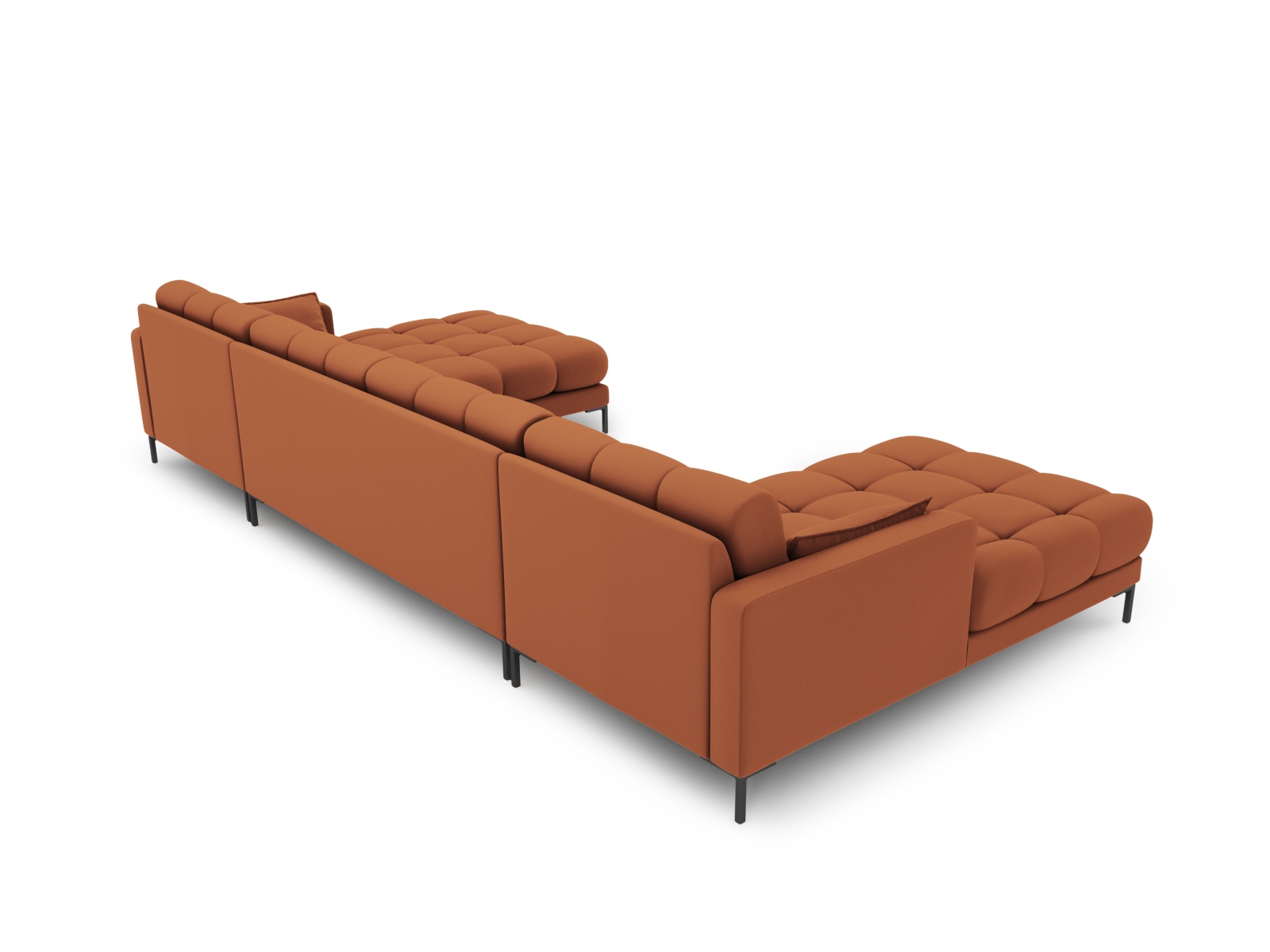 Panoramic Sofa, "Mamaia", 6 Seats, 383x185x75