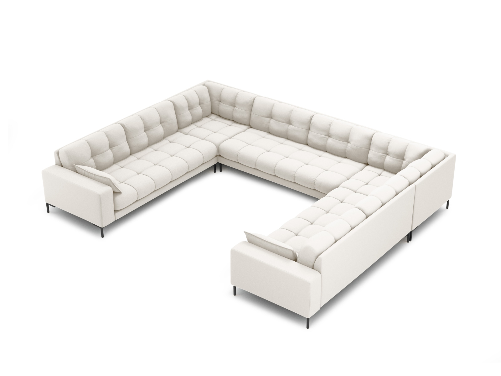 Panoramic Sofa, "Mamaia", 9 Seats, 337x256x75