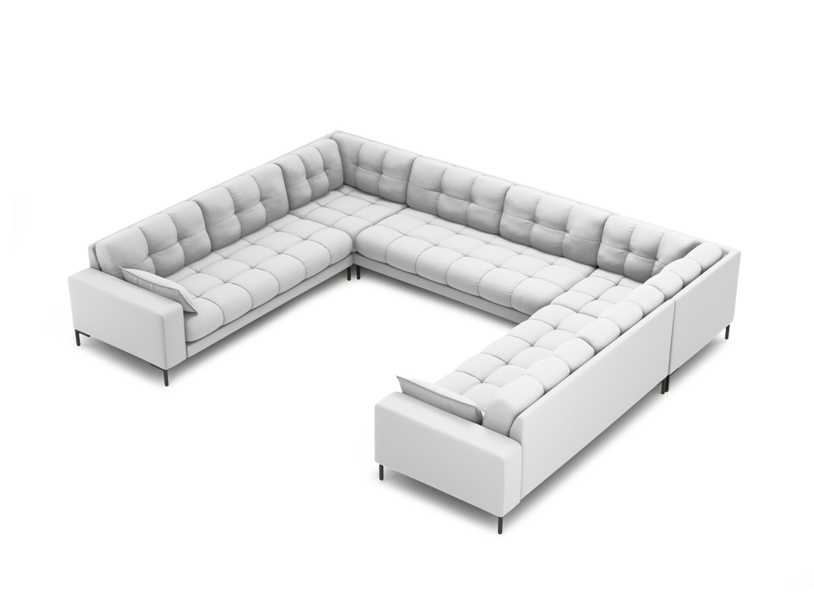 Panoramic Sofa, "Mamaia", 9 Seats, 337x256x75
