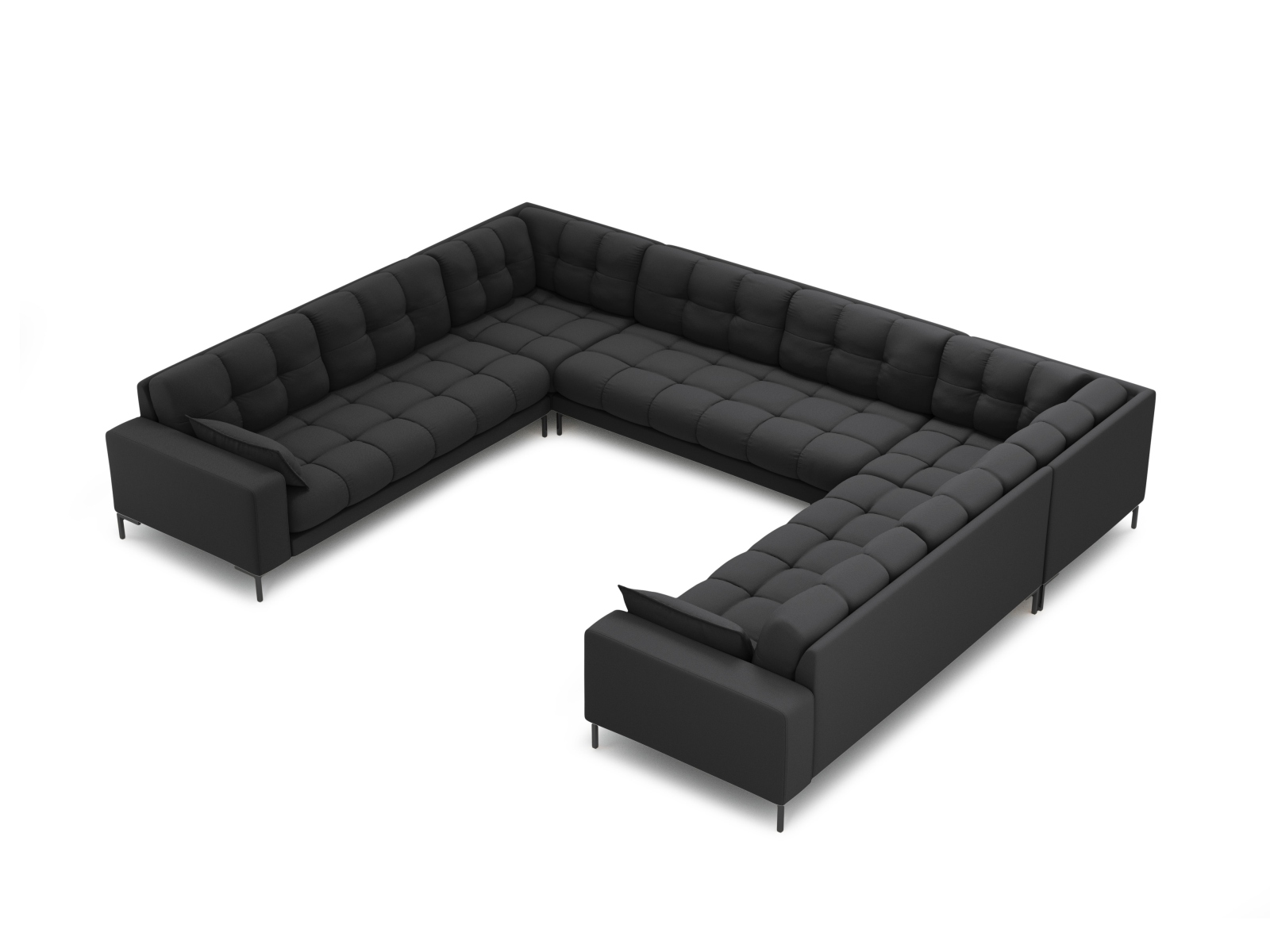 Panoramic Sofa, "Mamaia", 9 Seats, 337x256x75